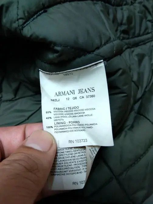Armani Exchange Armani Wool Jacket Size US M / EU 48-50 / 2 - 13 Thumbnail
