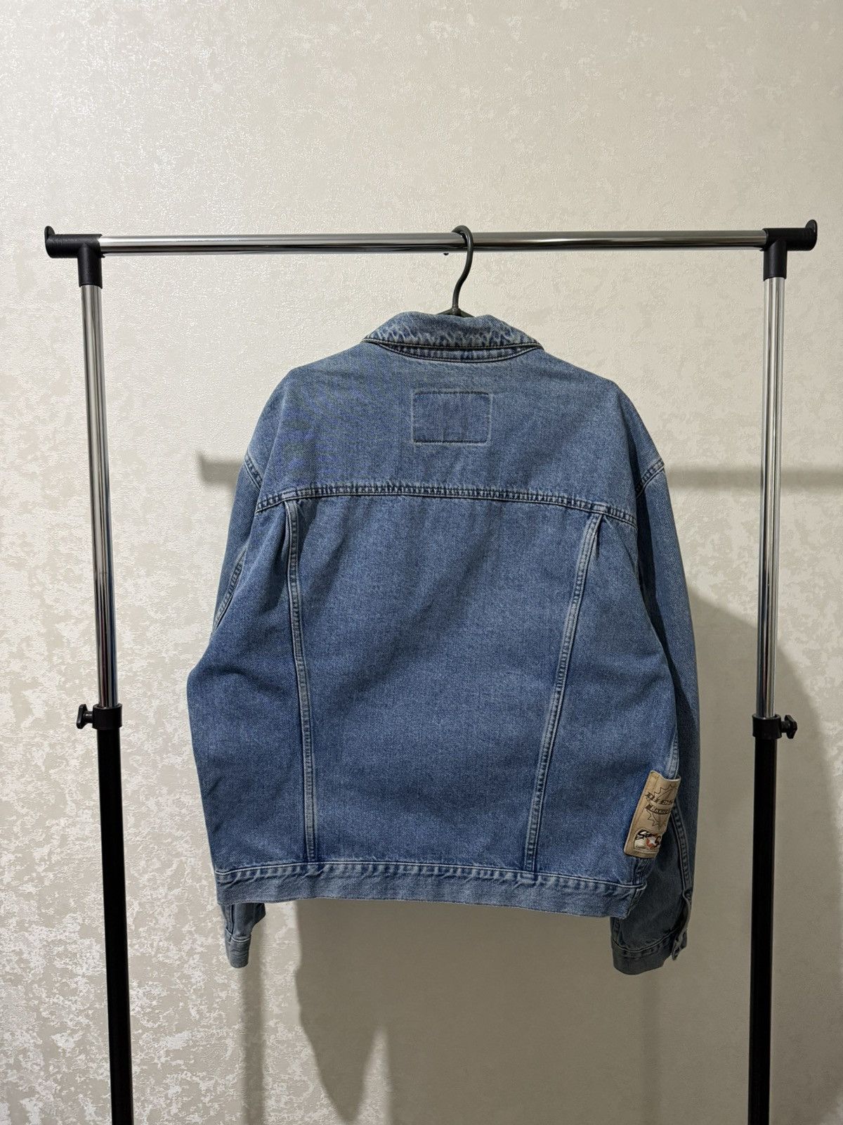 Diesel VINTAGE DIESEL DENIM JEANS JACKET TRUCKER BLUE Y2K MENS Size US XL / EU 56 / 4 - 10 Thumbnail