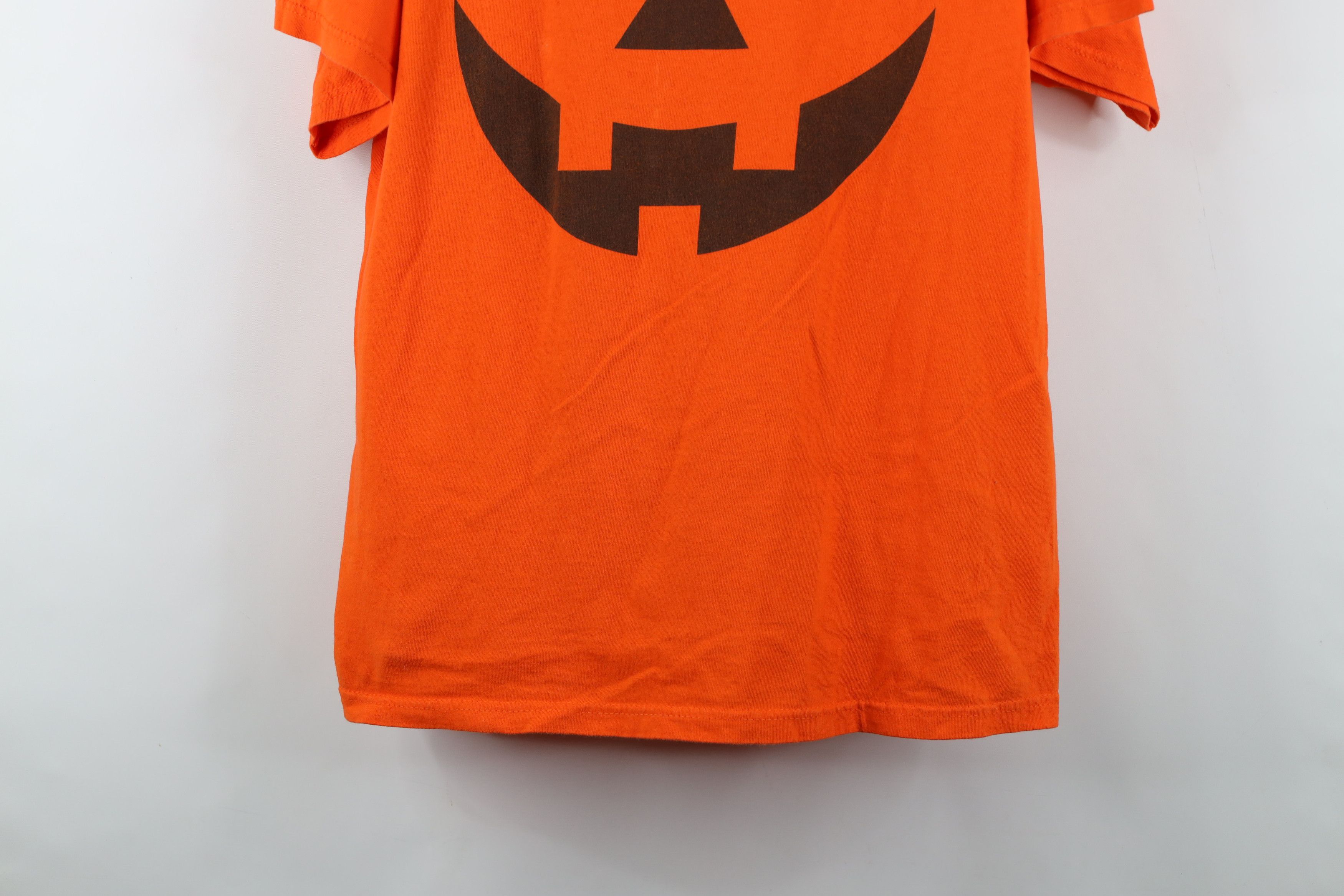 Vintage Vintage 90s Streetwear Pumpkin Face Short Sleeve T-Shirt Size US XL / EU 56 / 4 - 3 Thumbnail