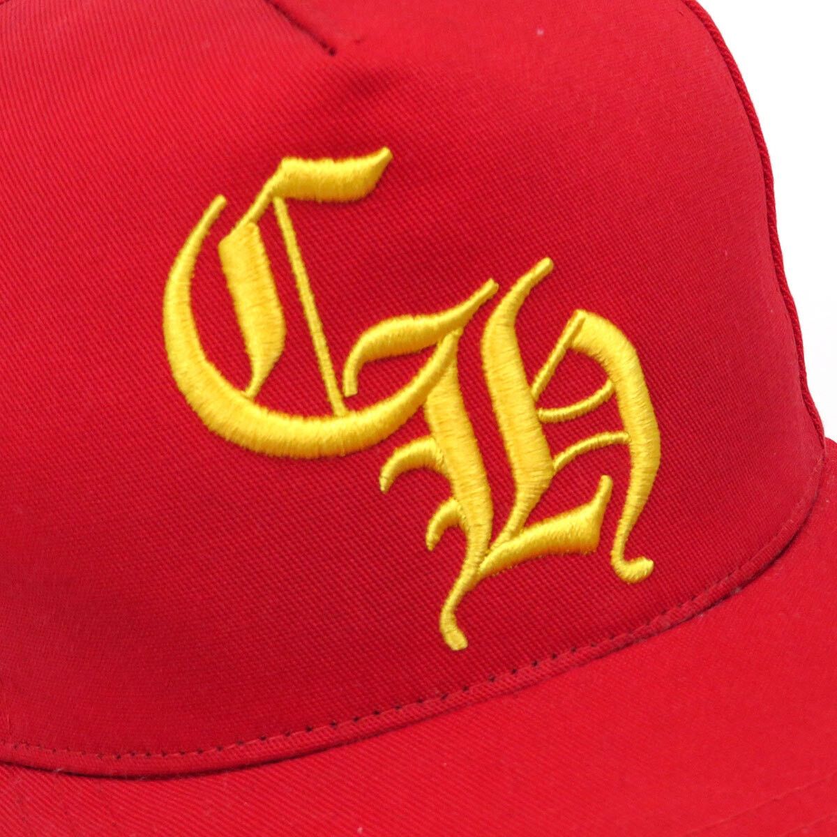 CHROME HEARTS 5 Panel Cap Unisex Red