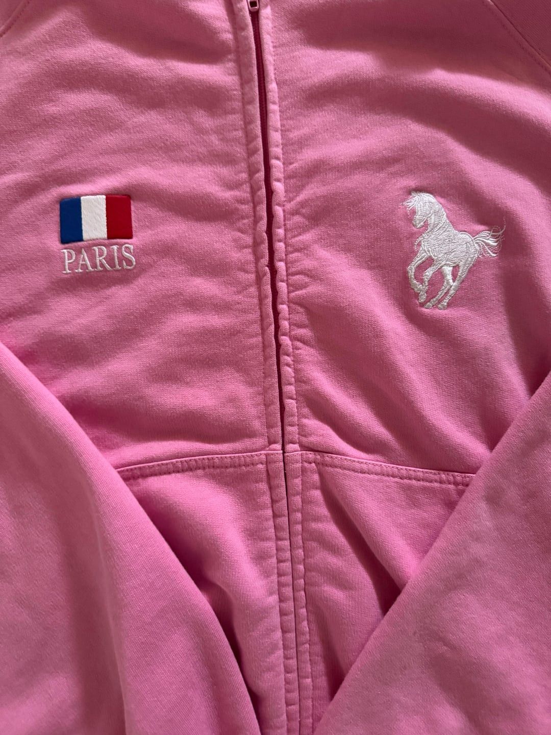 Balenciaga Balenciaga Pink Polo Zip Up Hoodie Size 1 Size US S / EU 44-46 / 1 - 5 Thumbnail