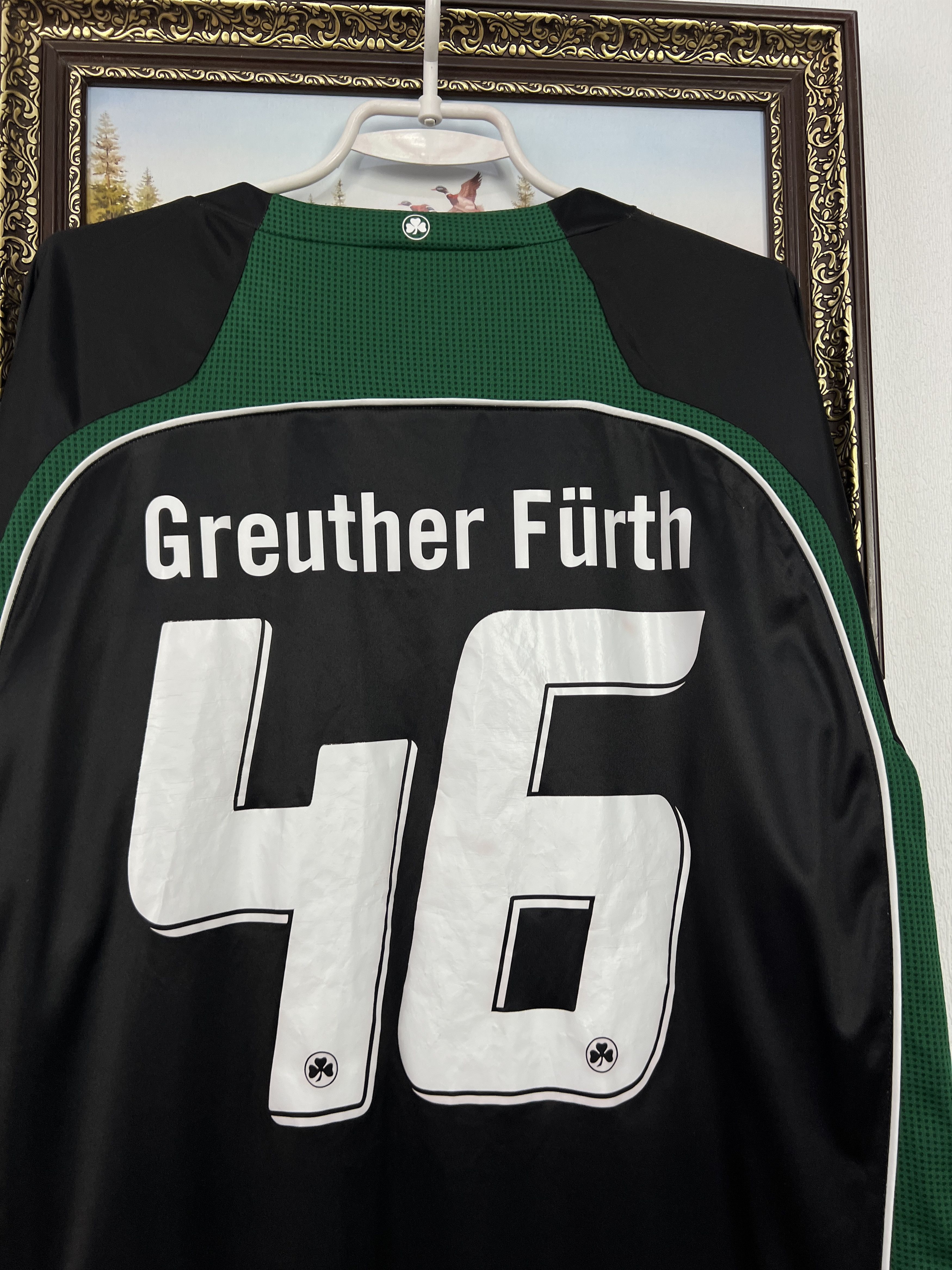 Vintage Greuther Furth football shirt Player Long Sleeve Jersey Size US XXL / EU 58 / 5 - 11 Thumbnail