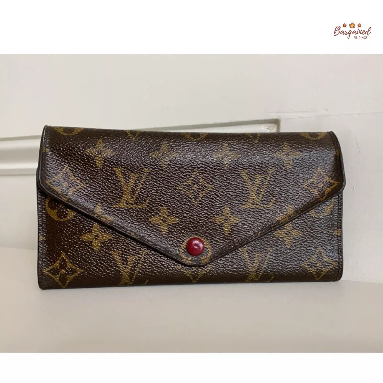 Louis Vuitton Louis Vuitton Monogram Leather CANVAS Josephine Long Wallet Size ONE SIZE - 1 Thumbnail