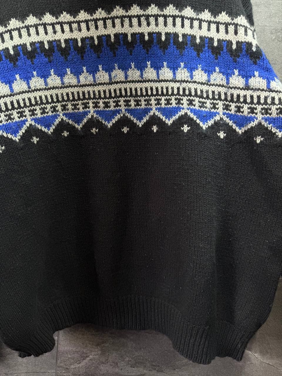 Ralph Lauren Polo Ralph Lauren Norwegian Knit Hoodie Men’s Wool Sweater Size US XL / EU 56 / 4 - 9 Thumbnail