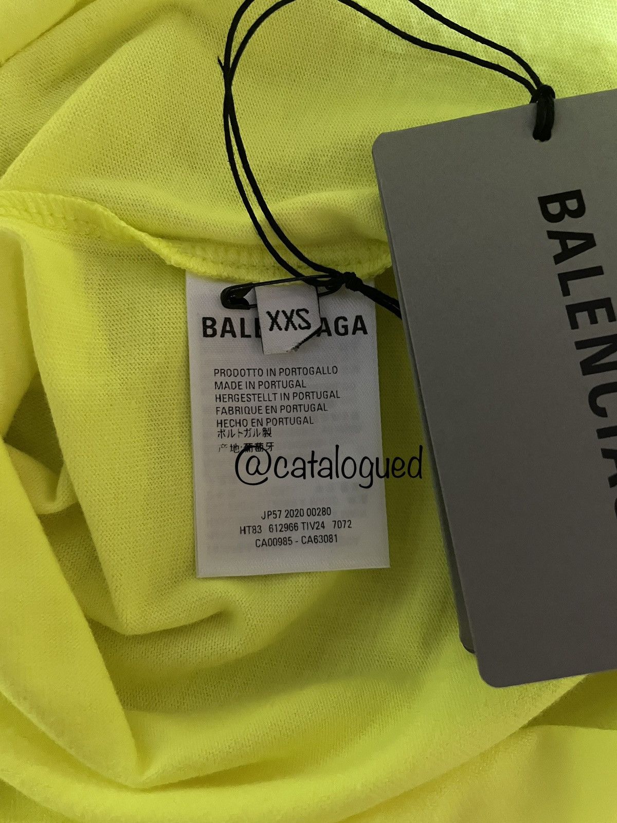 Balenciaga Balenciaga Crew T-Shirt Size US XXS / EU 40 - 3 Thumbnail