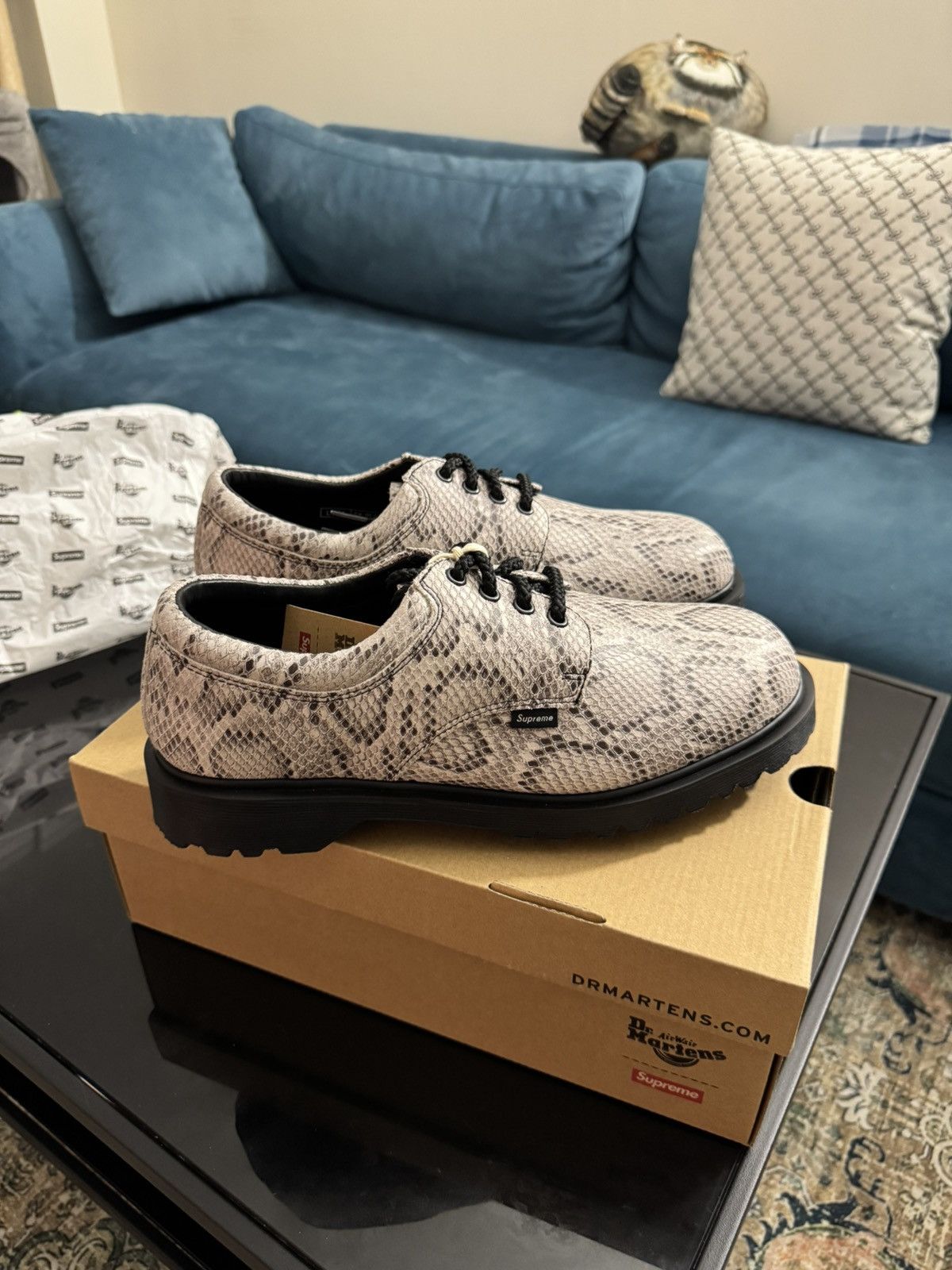 Supreme Supreme x Doc Martens Size US 10.5 / EU 43-44 - 1 Thumbnail