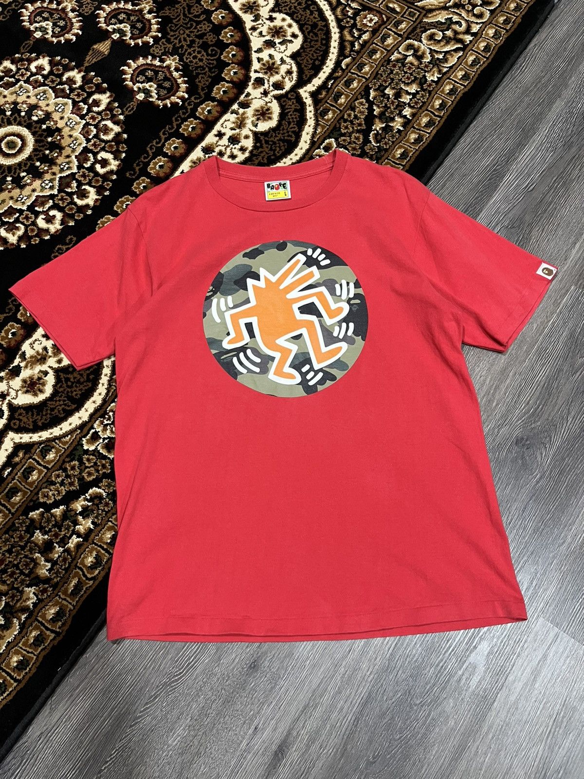 Bape × Keith Haring A Bathing Ape Bape x Keith Haring Size US L / EU 52-54 / 3 - 1 Thumbnail