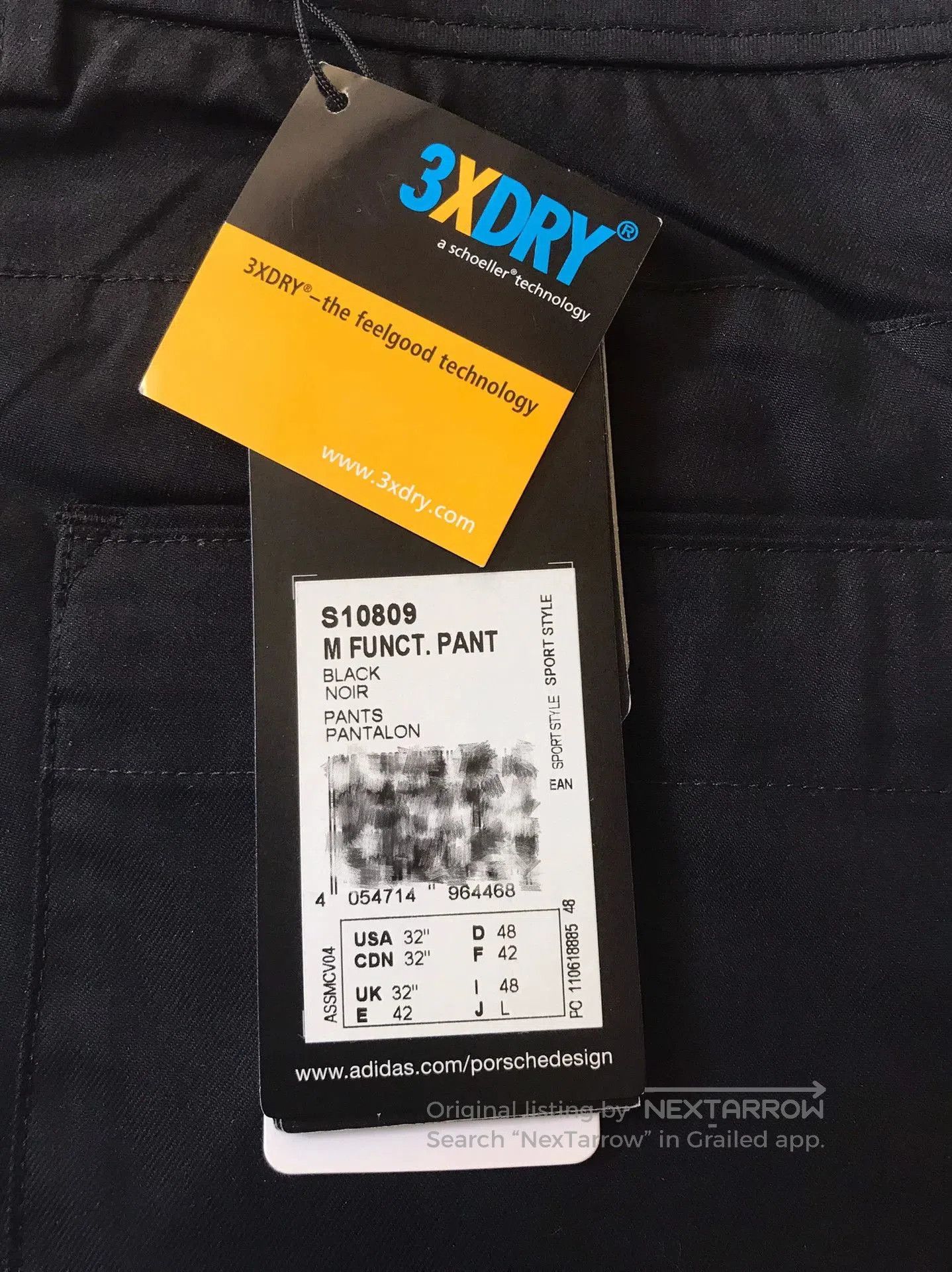 Porsche Design Porsche Design x Adidas Golf Racing Pants. Size US 32 / EU 48 - 9 Thumbnail