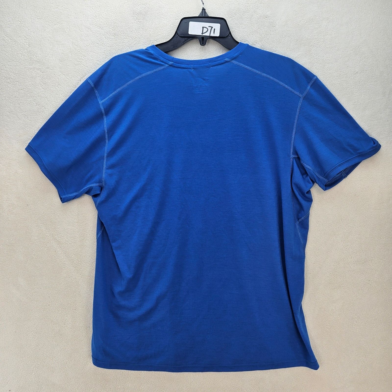 Brooks BROOKS WOMEN'S LARGE DISTANCE GRAPHIC SHORT SLEEVE BLUE TEE Size L / US 10 / IT 46 - 5 Thumbnail
