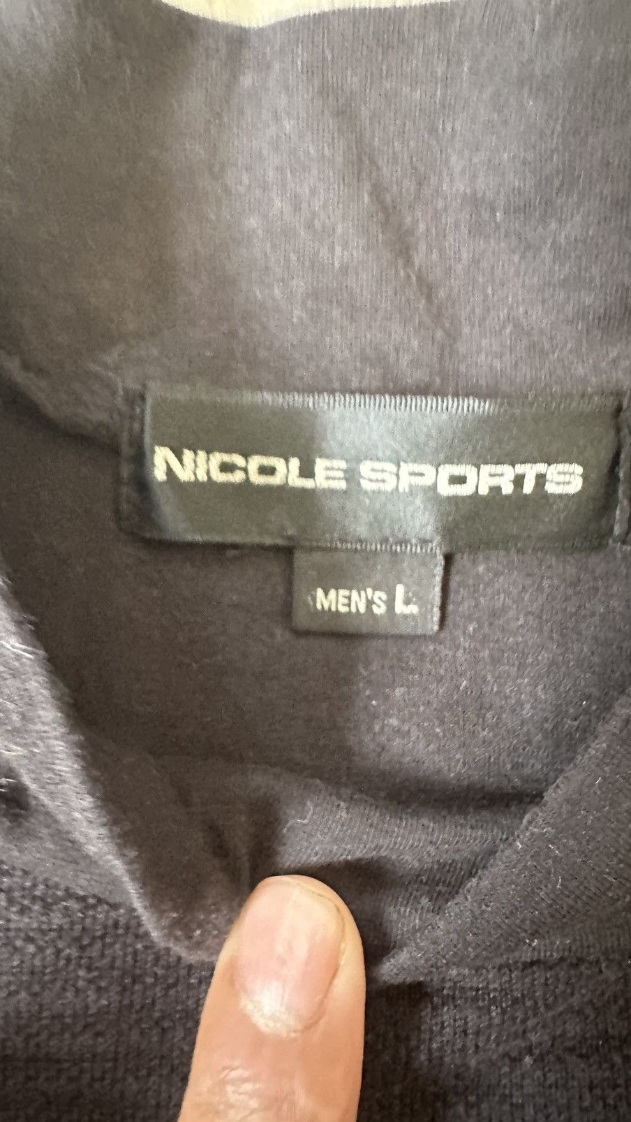 Nicole Club VINTAGE NICOLE SPORTS MIDZIPPER SWEATSHIRT Size US M / EU 48-50 / 2 - 4 Thumbnail