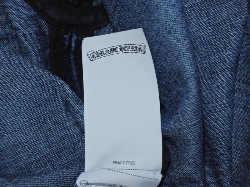 Chrome Hearts Chrome Hearts Cross Patch Denim Jacket Size US S / EU 44-46 / 1 - 6 Thumbnail