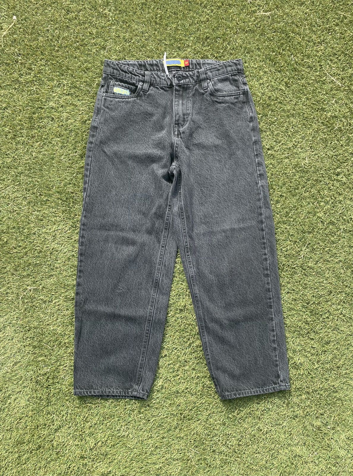 Empyre Y2K Empyre Loose Fit Baggy Jeans Skate Black Men’s Size 27 Size US 27 - 1 Thumbnail