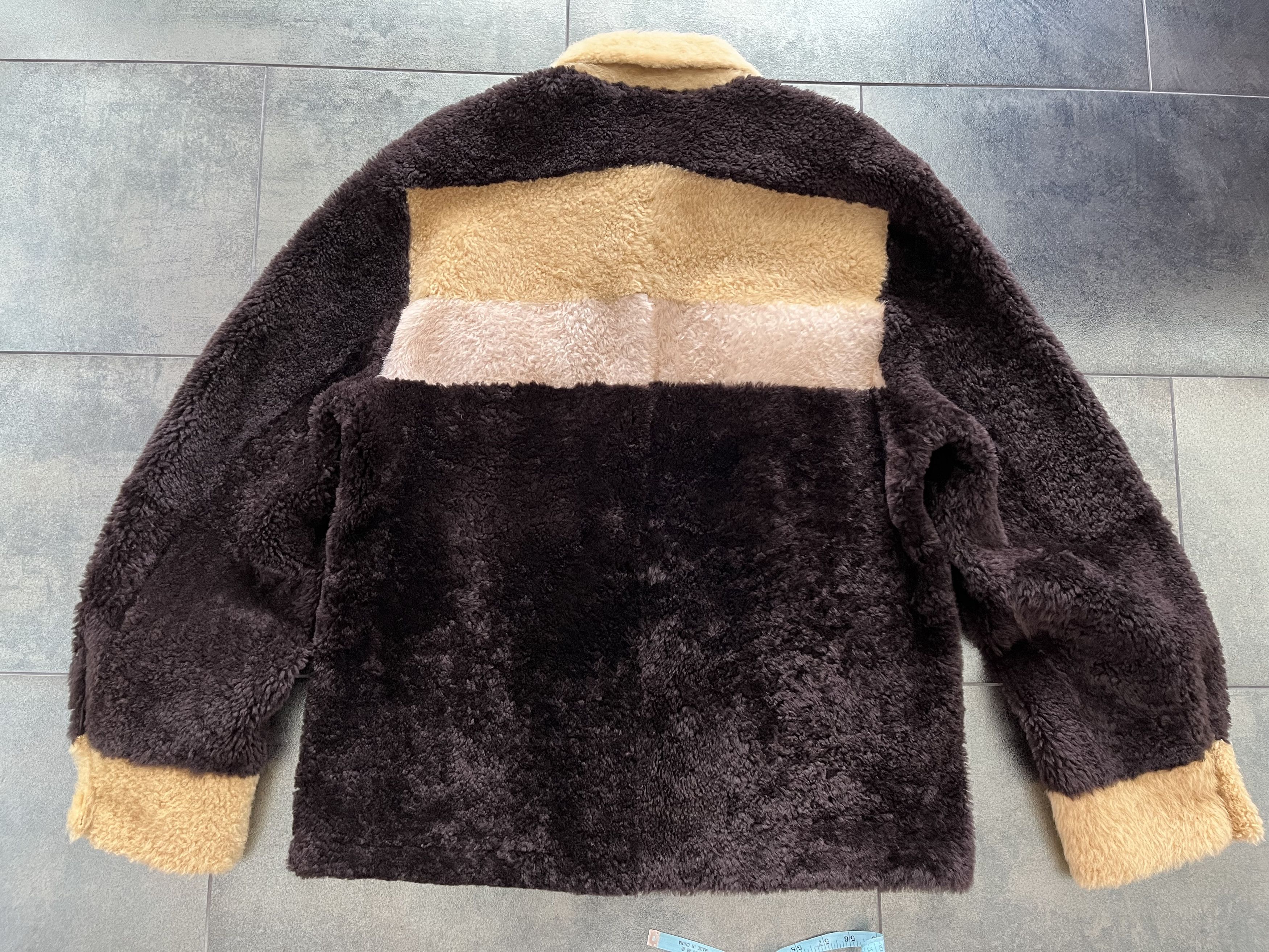 Wales Bonner Runway Shearling Jacket Brown/Multi Size US M / EU 48-50 / 2 - 16 Thumbnail