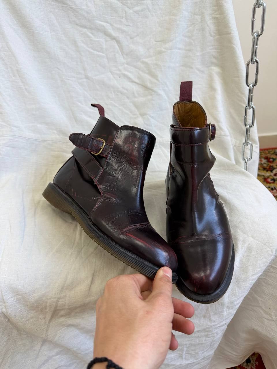 Dr. Martens D.r. Martens Women Leather Luxury Chelsea Ankle Y2K Size US 6 / IT 36 - 11 Thumbnail