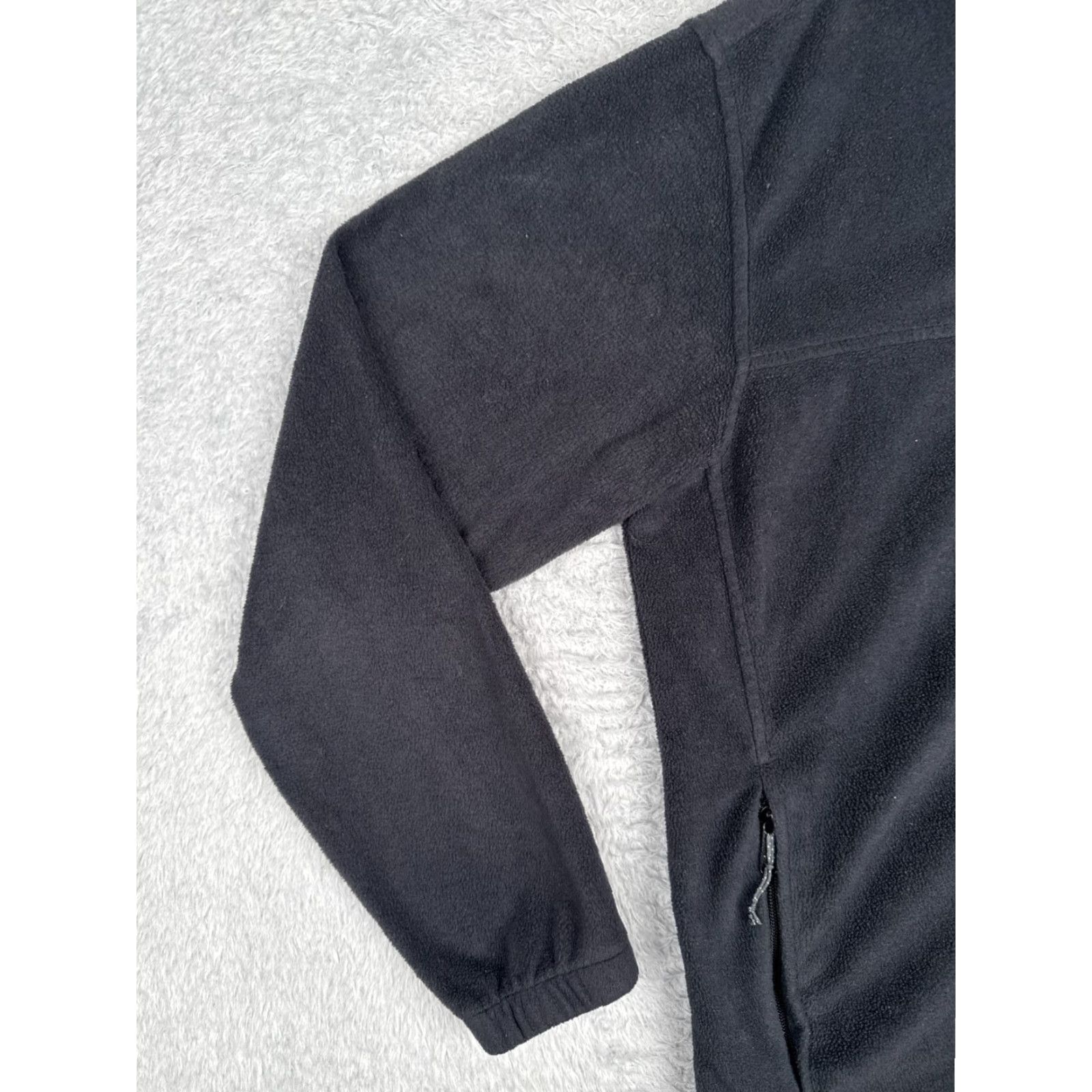 Vintage Columbia Jacket Mens Large Gray Full Zip Fleece Outdoor Windbreaker Pockets Zipper Logo Size US L / EU 52-54 / 3 - 6 Thumbnail