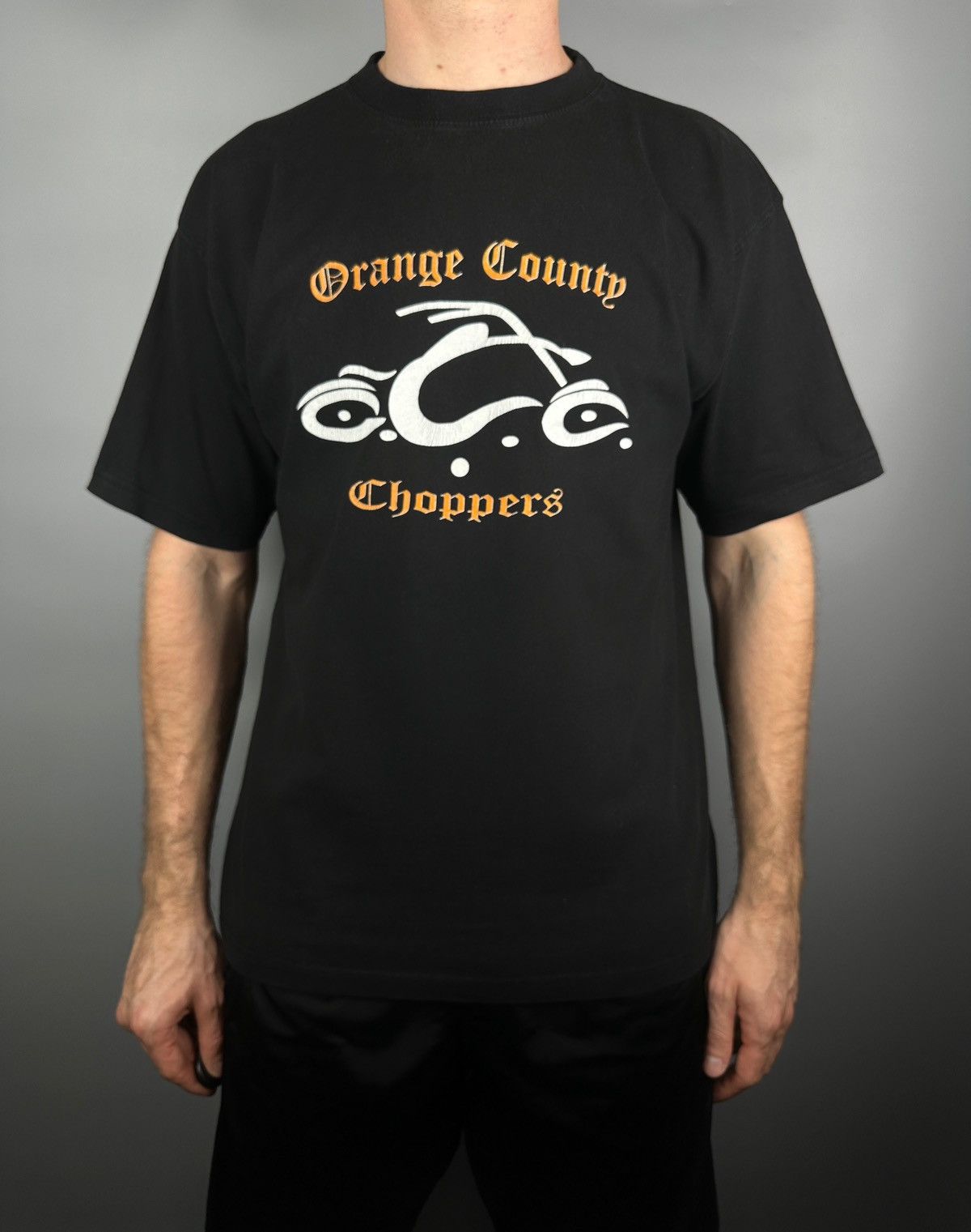 West Coast Choppers 90s Vintage Orange County Choppers T Shirt Tee Harley Size US L / EU 52-54 / 3 - 2 Thumbnail