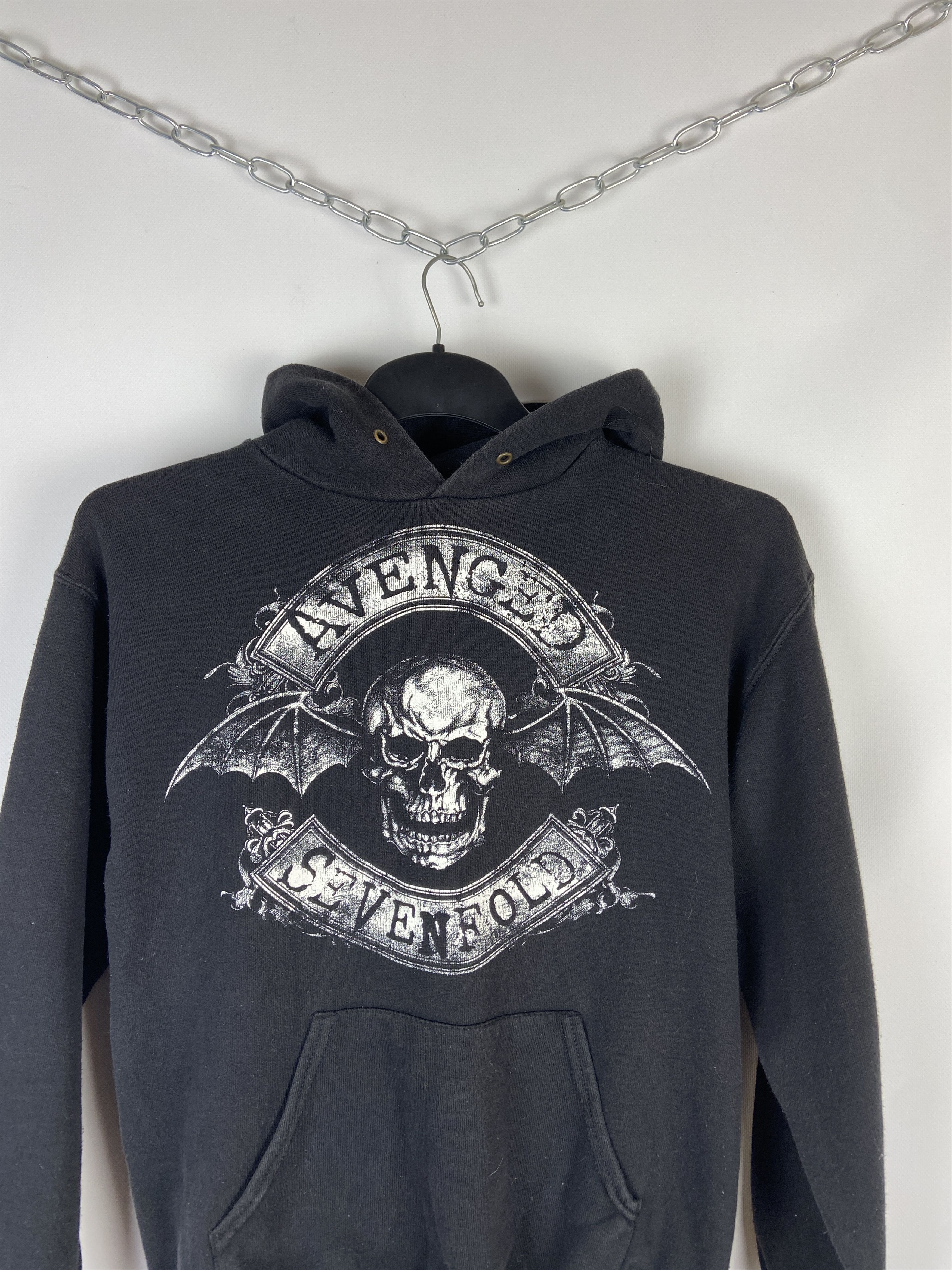 Band Tees × Vintage Avenged Sevenfold VTG Y2K Vintage Official Sweatshirt Hoodie Size US S / EU 44-46 / 1 - 3 Thumbnail