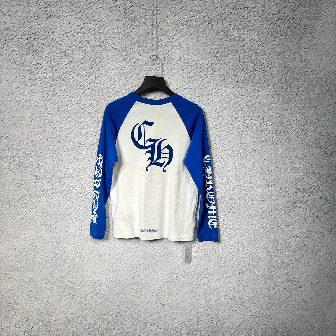 Chrome Hearts chrome hearts blue white long sleeve t-shirt Size US M / EU 48-50 / 2 - 2 Thumbnail