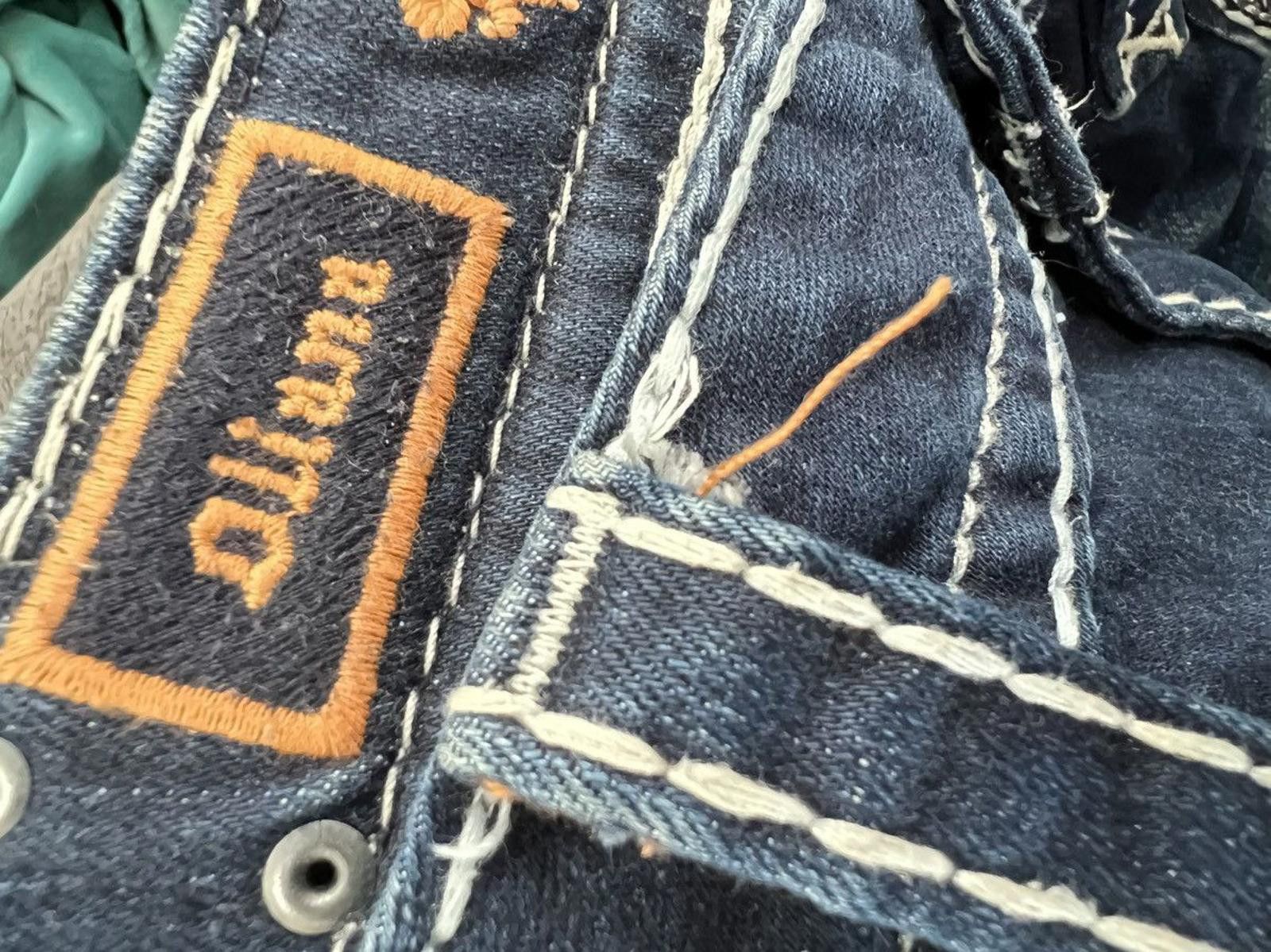 Rock Revival Y2K Rock Revival Denim Jeans Straight Pants grunge boot Size 28" / US 6 / IT 42 - 7 Thumbnail