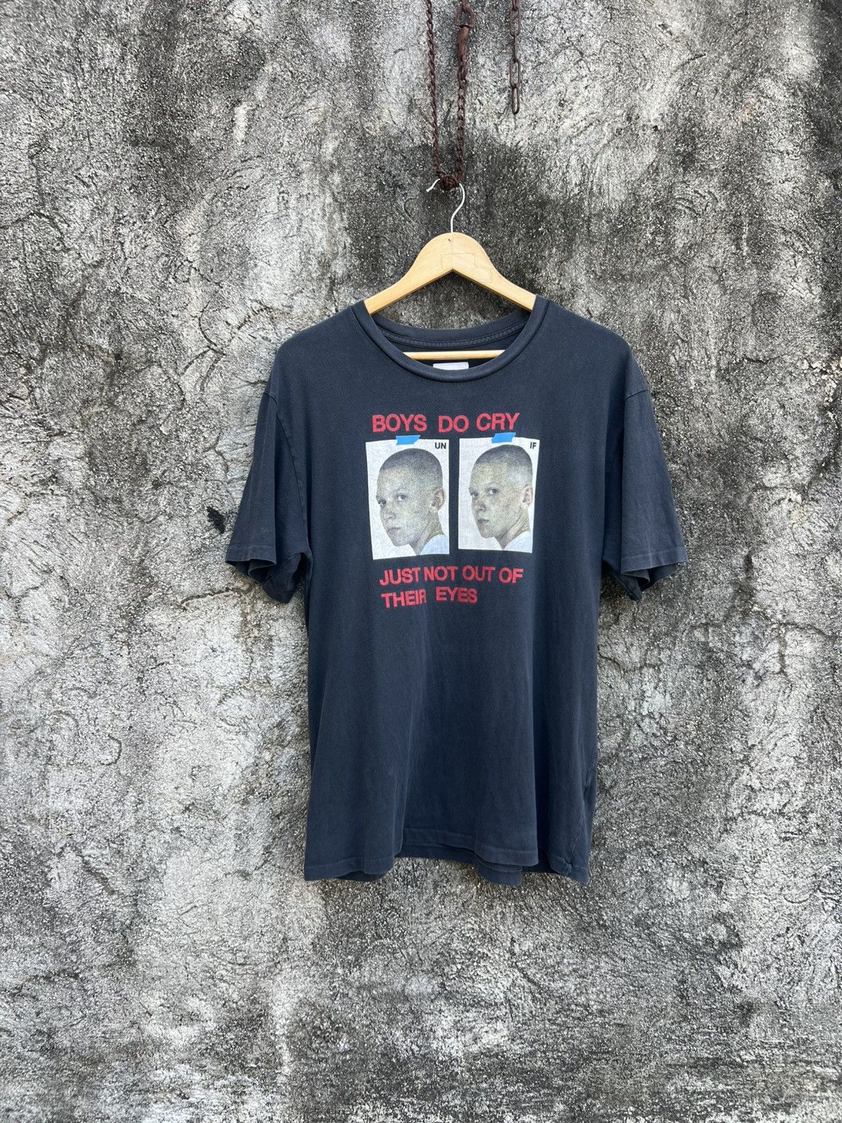 UNIF Early 2010s UNIF “Boys Do Cry” Archive Tee Size US S / EU 44-46 / 1 - 1 Thumbnail