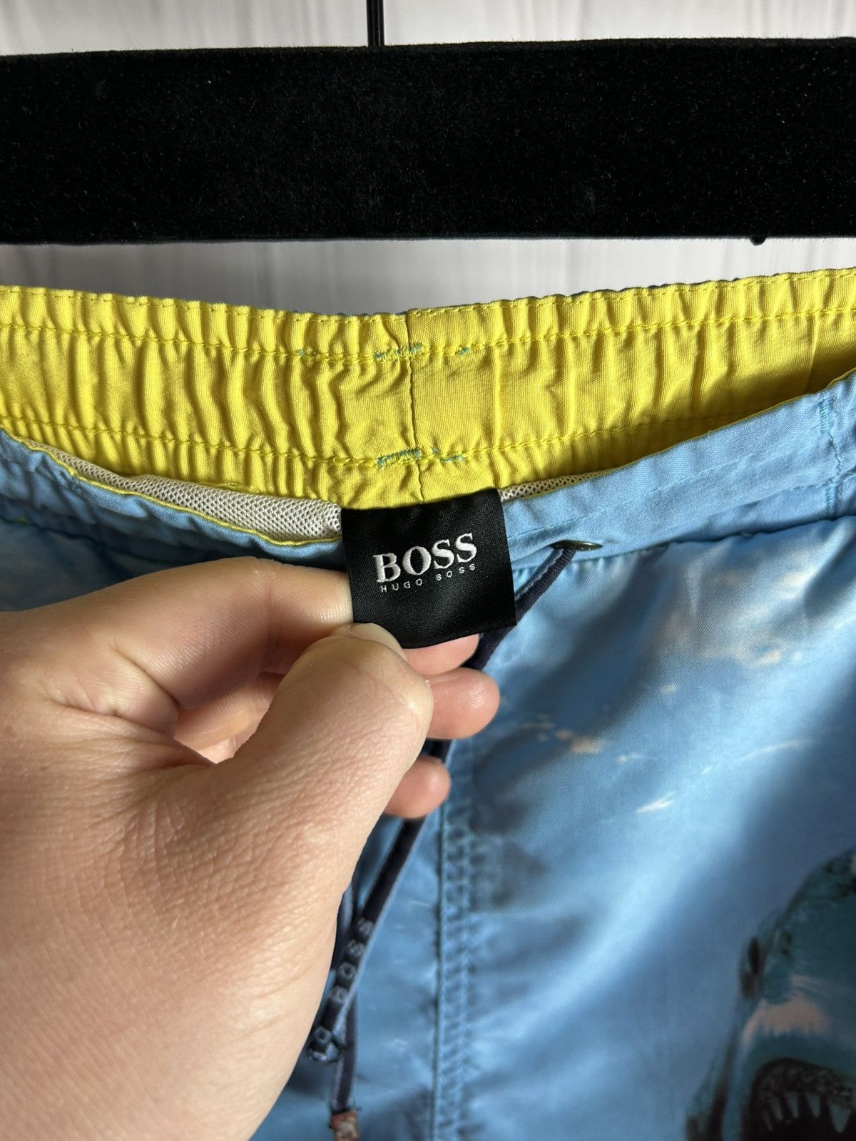 Hugo Boss Rare Hugo Boss Swordfish Swimming Shorts Trunks Shark Shorts Size US 32 / EU 48 - 7 Thumbnail