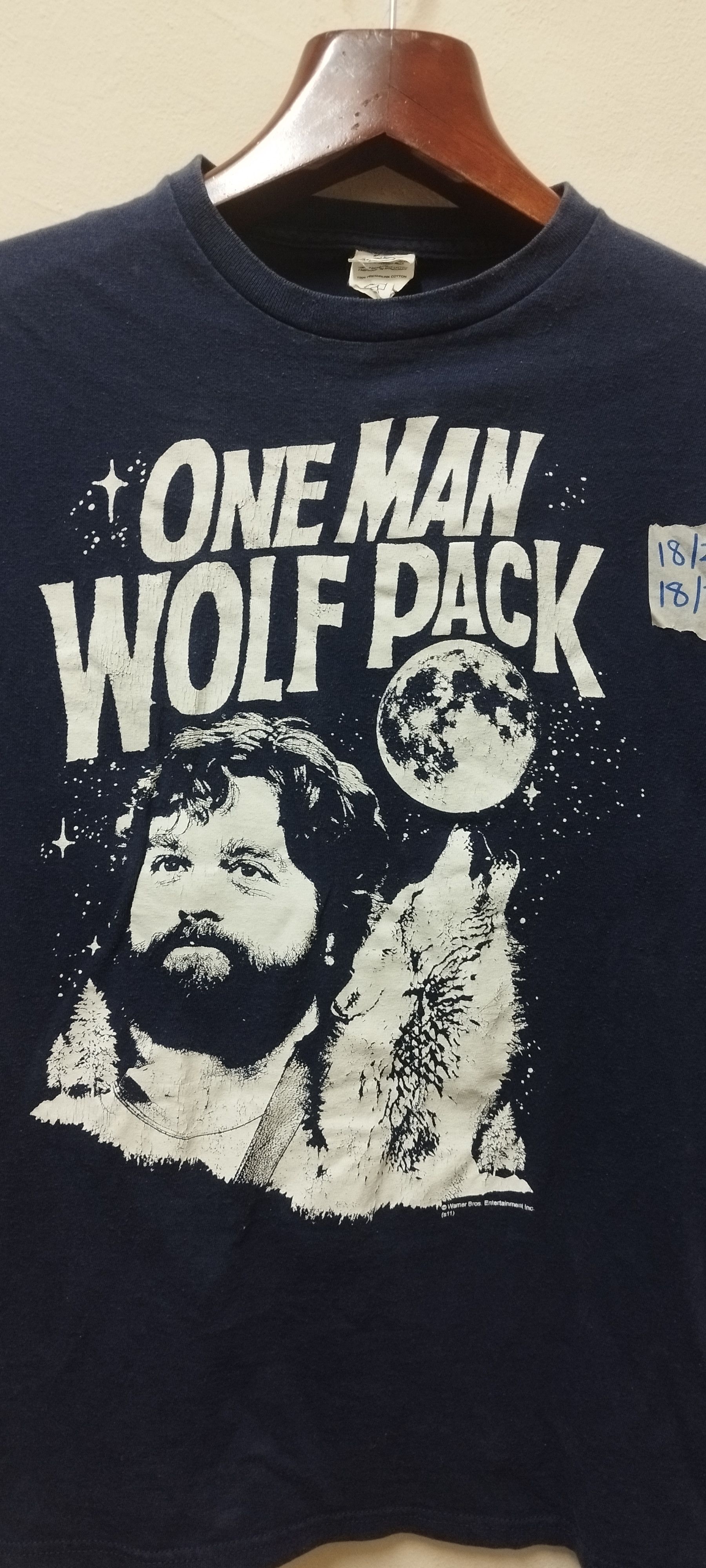 Vintage Vintage 2011 One Man Wolf Pack The Hangover Movie T-shirt Size US S / EU 44-46 / 1 - 6 Thumbnail