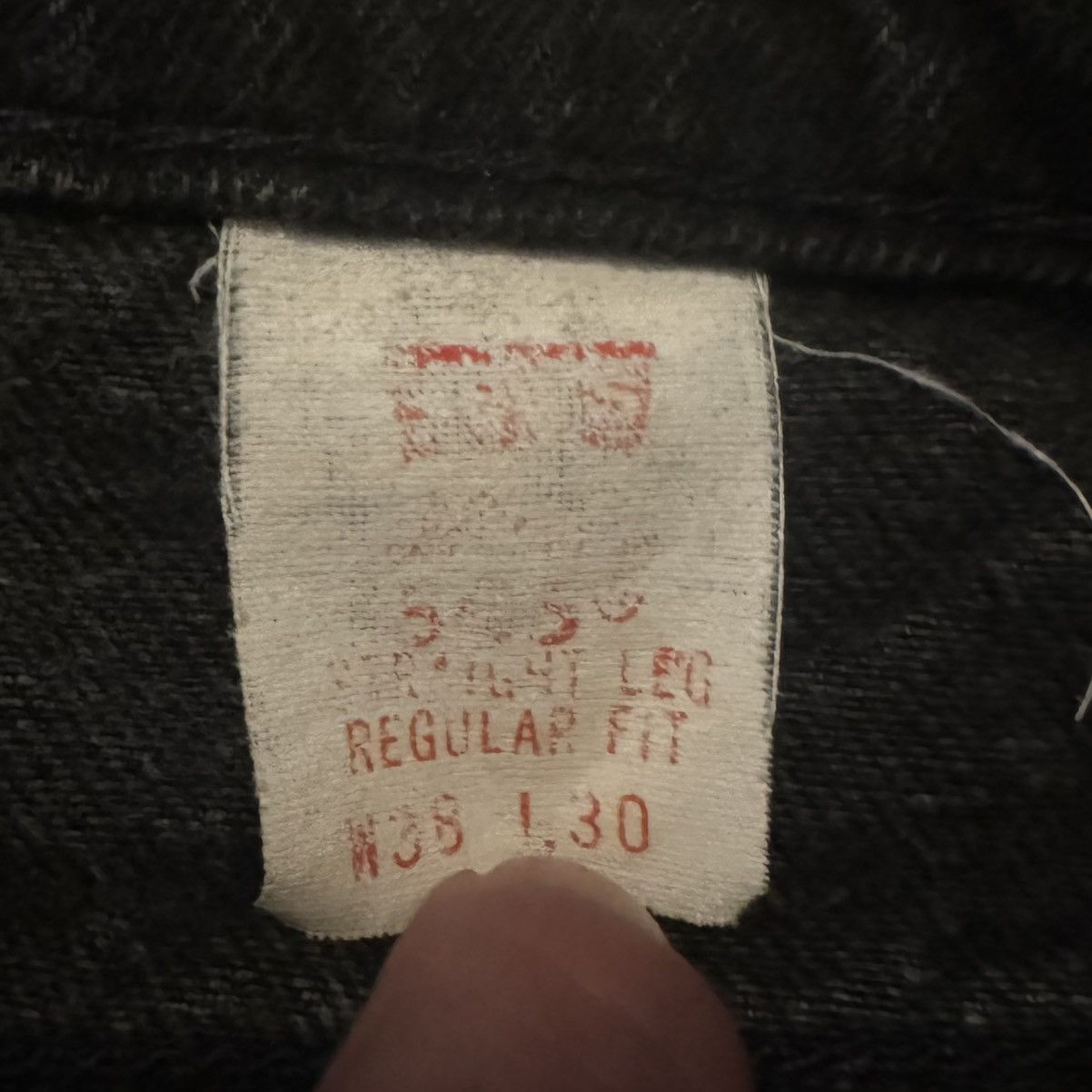 Levi's × Vintage VINTAGE MADE IN USA BLACK LEVI’S 505! Size US 36 / EU 52 - 7 Thumbnail