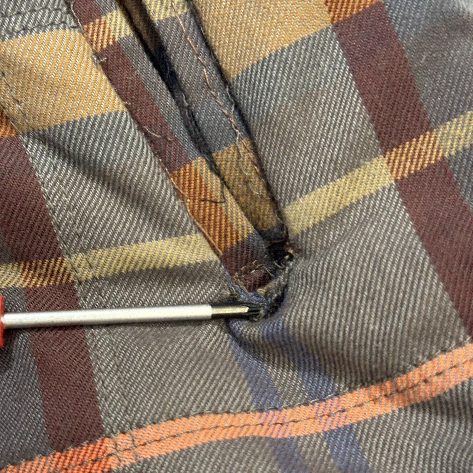 Patagonia Patagonia Box Quilt Jacket Checkered Brown Red Blue Lines. Size US L / EU 52-54 / 3 - 7 Thumbnail