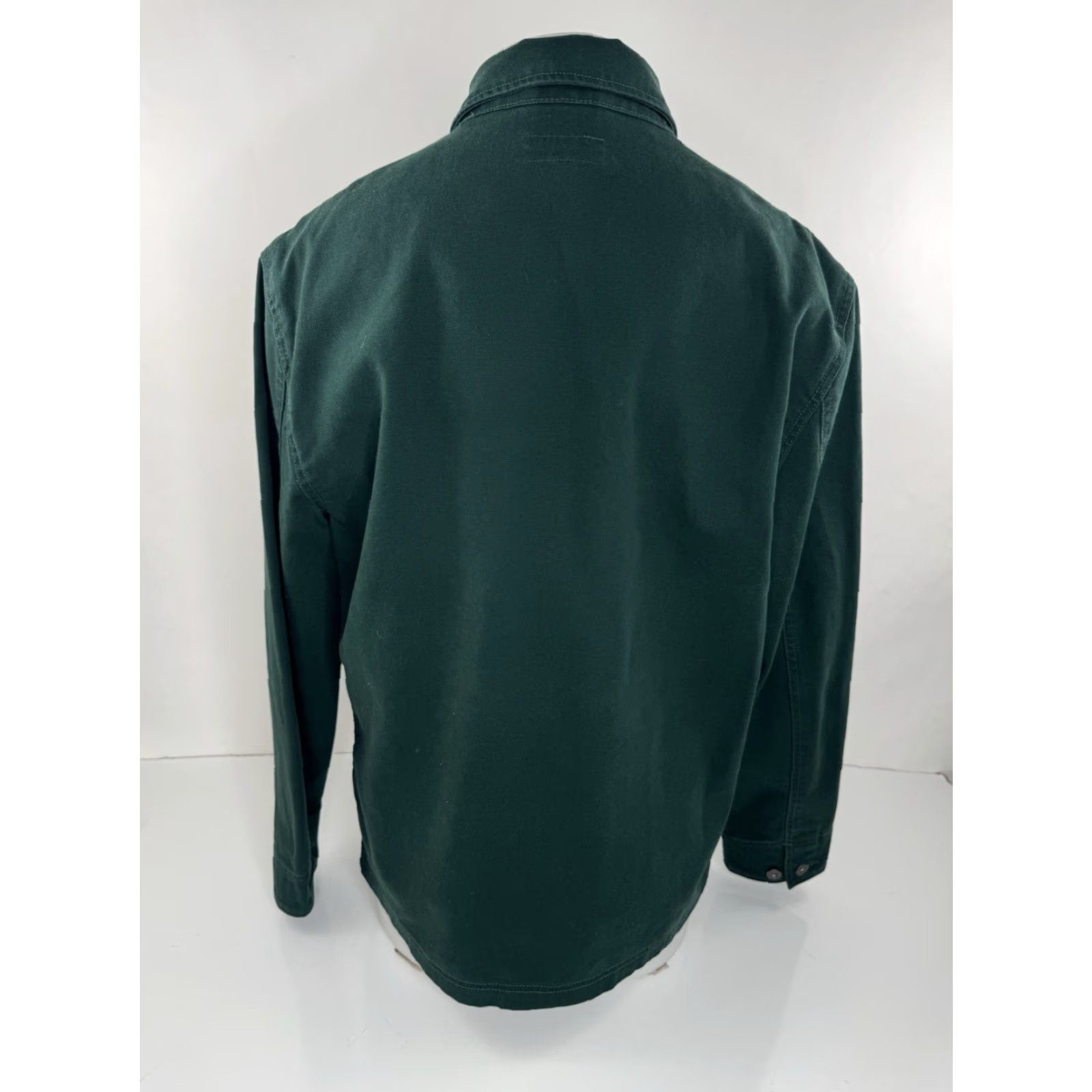 Wallace & Barnes Wallace & Barnes Jacket - Canvas Ranch Chore Barn Field Mens M/L Green Cotton Canvas Coat - EXCELLENT Size US L / EU 52-54 / 3 - 3 Thumbnail