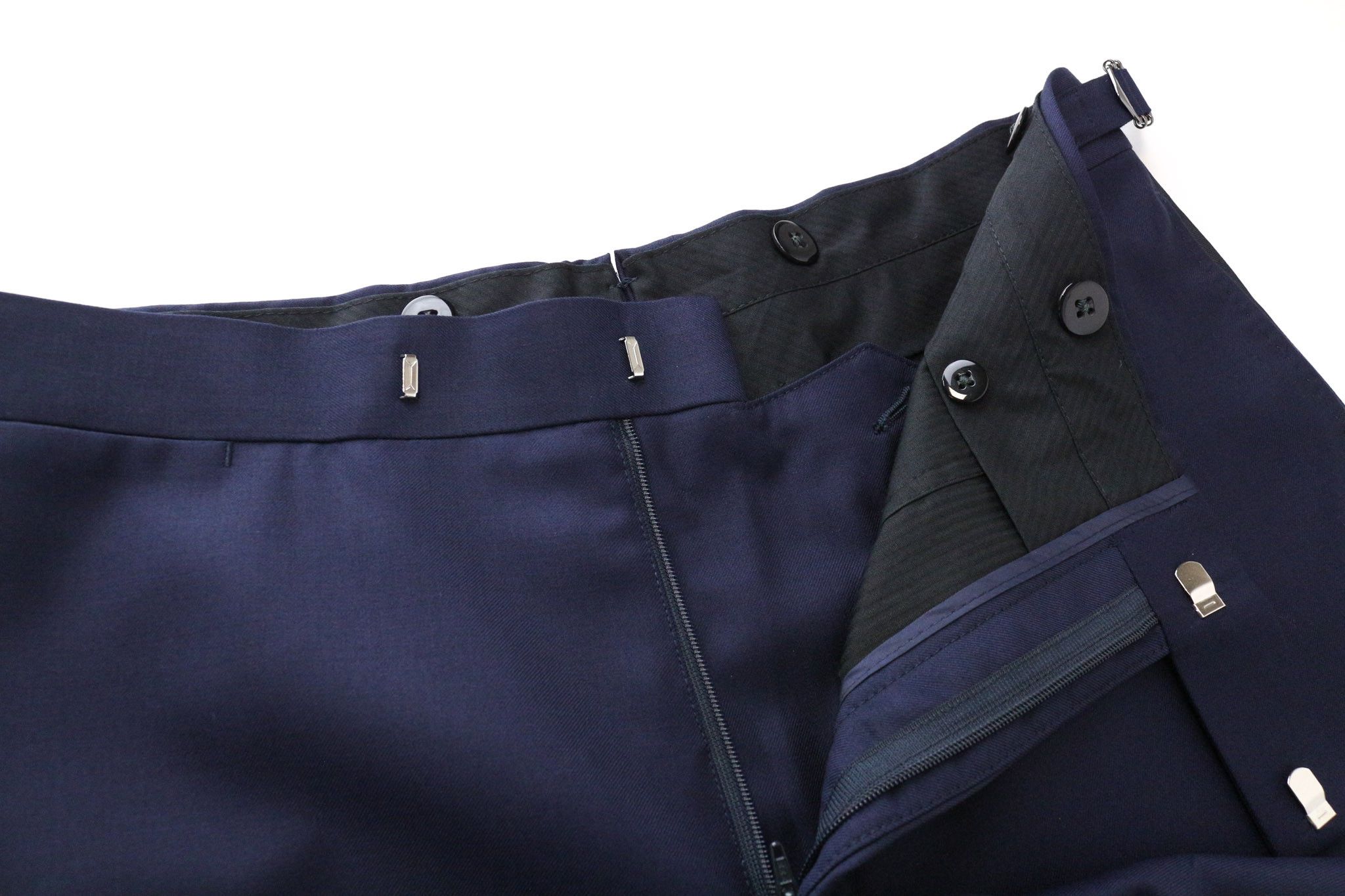 Suitsupply U-NECK UK38R Wool Blue 2 Piece Suit 75760 Size 38R - 12 Thumbnail