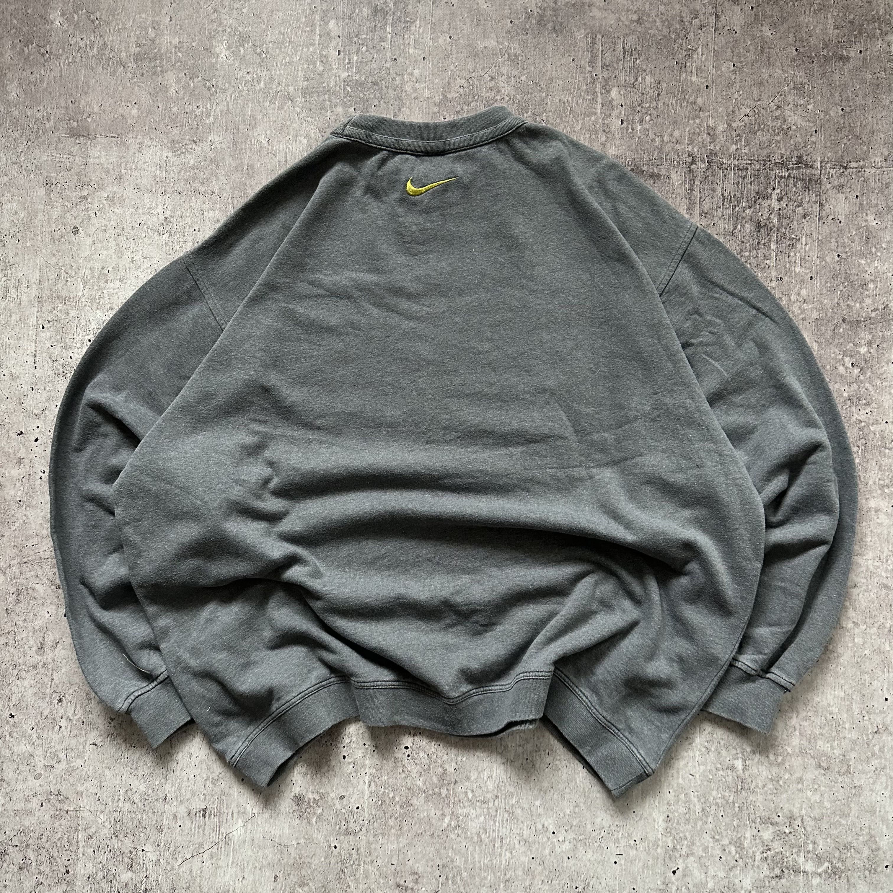 Nike Nike 90s Vintage Big Swoosh Logo Baggy Boxy Sweatshirt Size US XL / EU 56 / 4 - 5 Thumbnail