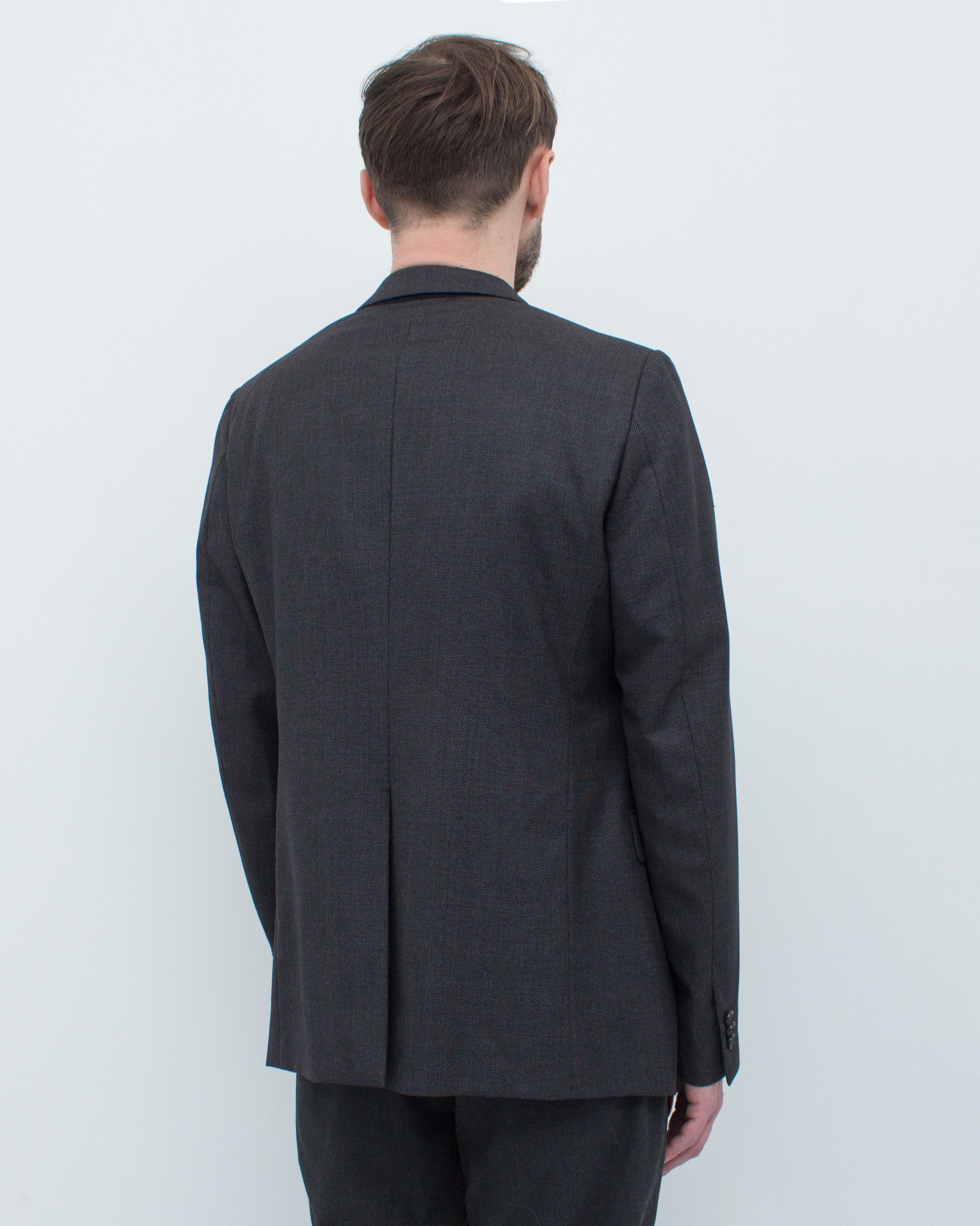Jil Sander Tailor Made Gray Wool Blazer Post Raf Simons Era Size US M / EU 48-50 / 2 - 2 Thumbnail