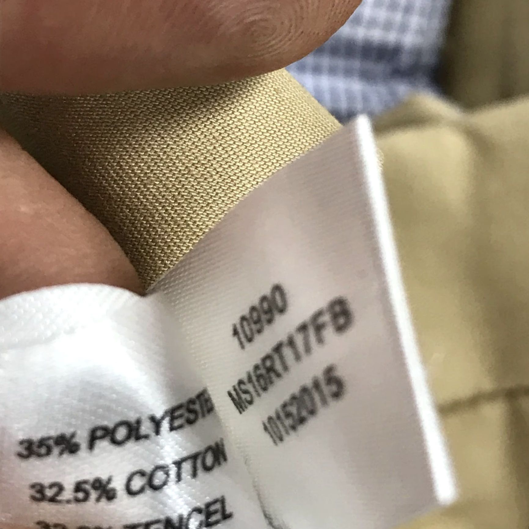 Peter Millar Peter Millar Pants Mens 40 Khaki Flat Front Dress Chino Tencel Classic Fit Size US 40 / EU 56 - 6 Thumbnail