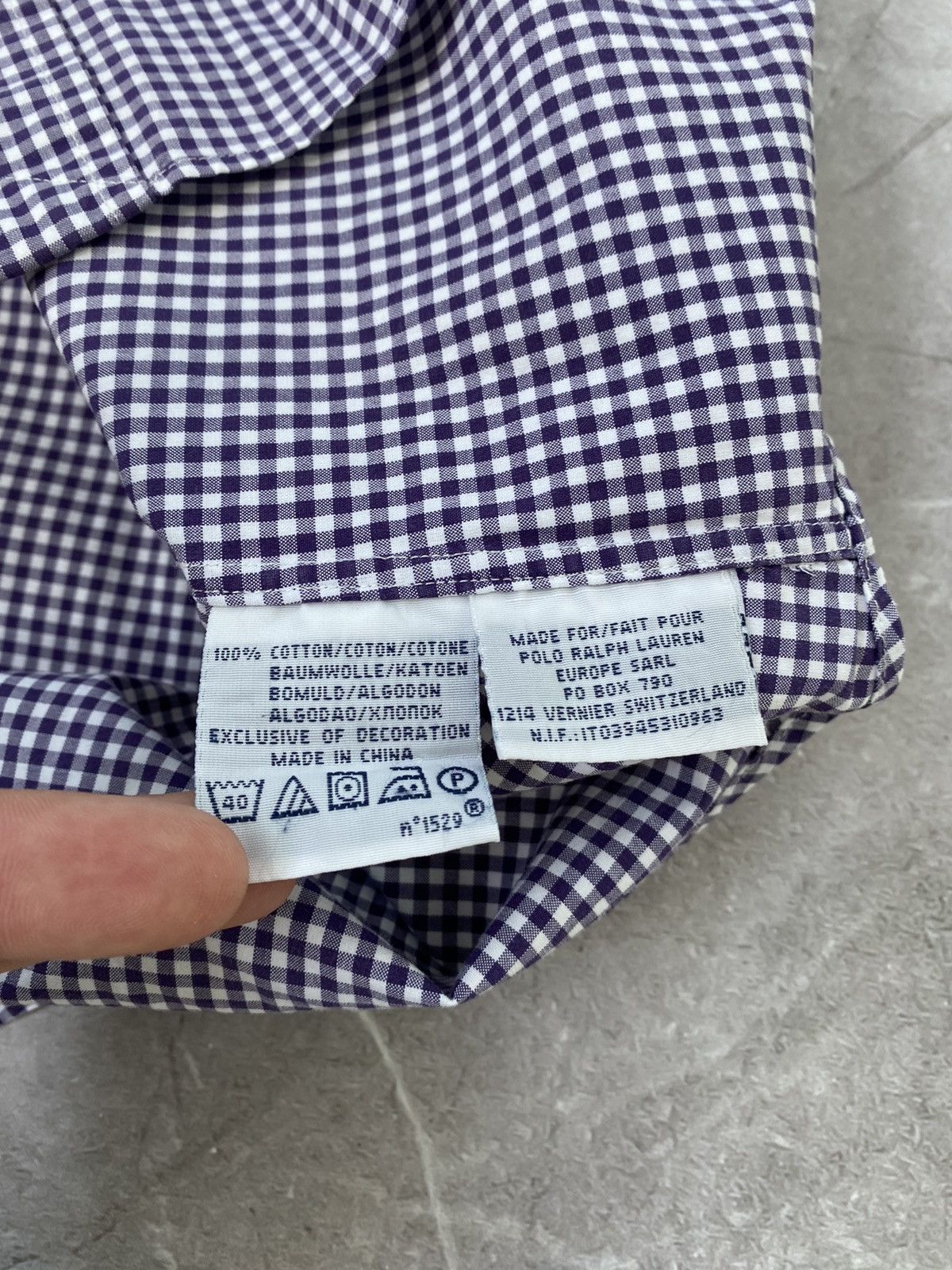 Polo Ralph Lauren Vintage Y2K Polo Ralph Lauren Shirt Button Up Geometric 90s Size US L / EU 52-54 / 3 - 11 Thumbnail