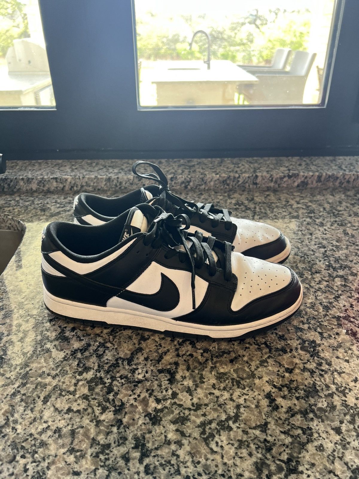 Nike 2021 Dunk Low 'Black White' 🐼 Size US 11 / EU 44 - 3 Thumbnail