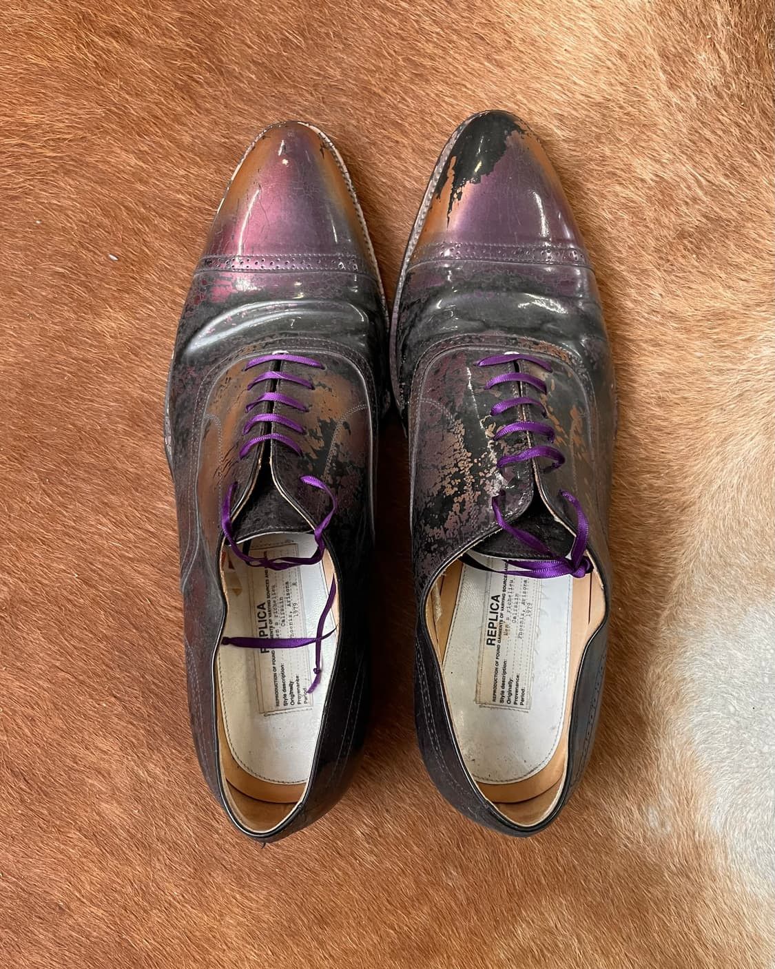Maison Margiela Martin Margiela 2007ss crack shoes Size US 12 / EU 45 - 5 Thumbnail