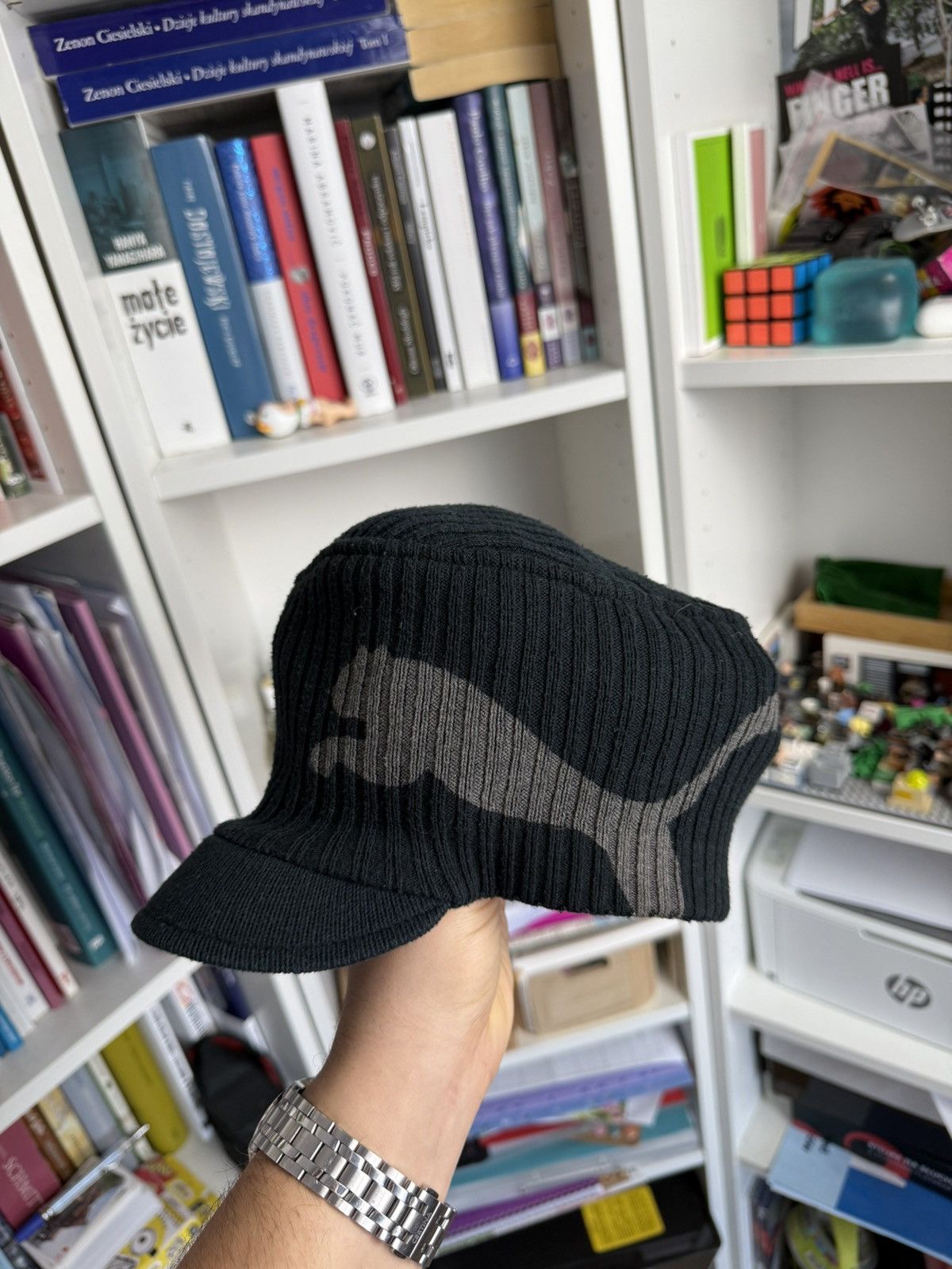 Japanese Brand × Puma Vintage y2k Puma winter beanie hat avantgarde skins archive Size ONE SIZE - 1 Thumbnail