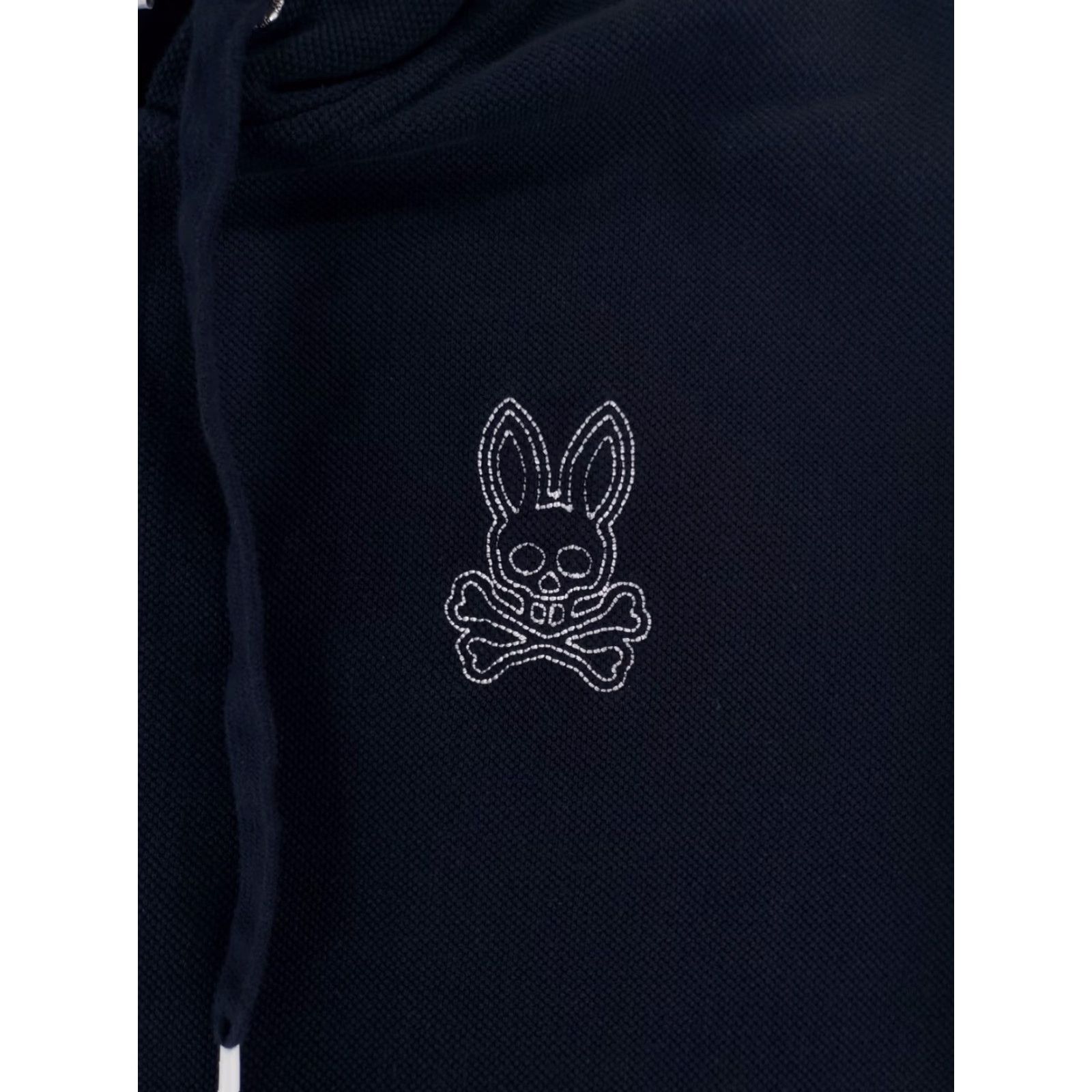 Psycho Bunny Psycho Bunny Full Zip Hoodie Jacket Sweatshirt Blue Mens M Size US M / EU 48-50 / 2 - 2 Thumbnail