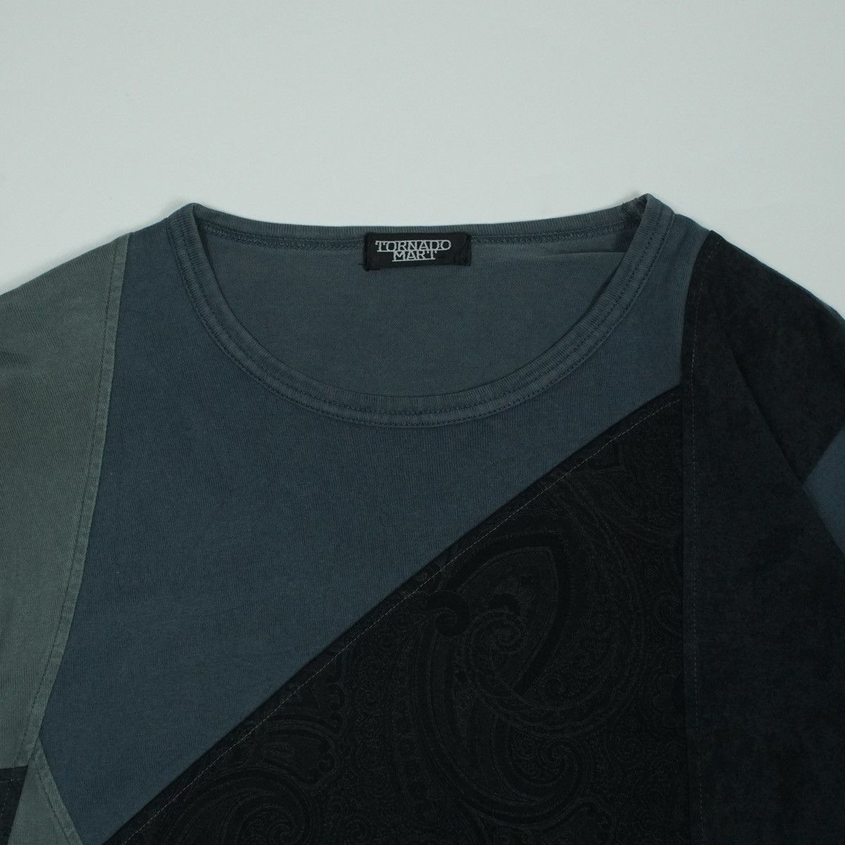 Tornado Mart *NoTariff Tornado Mart Japan Patchwork LS Tops Size ONE SIZE - 3 Thumbnail