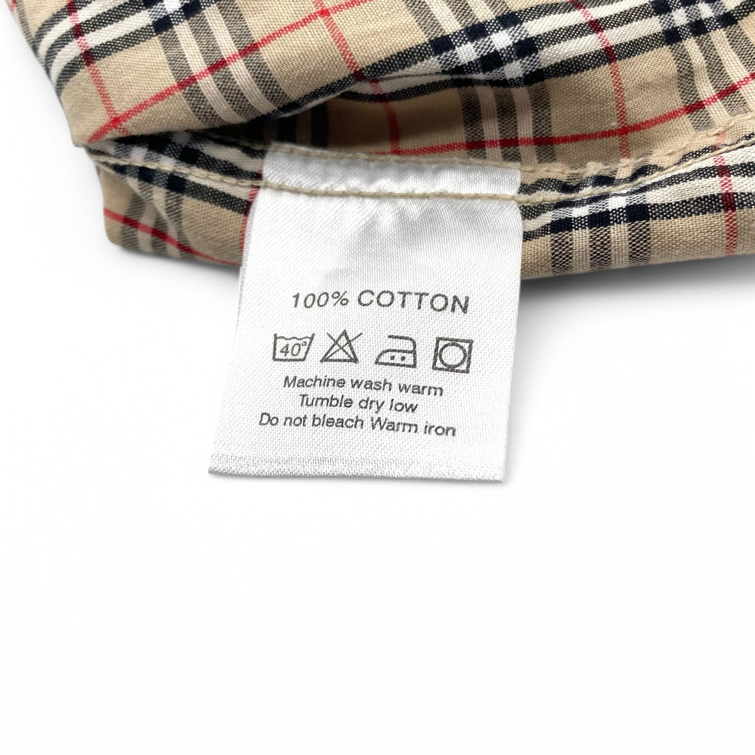 Burberry Burberry Long Sleeve Shirts Nova Check Plaid Size M / US 6-8 / IT 42-44 - 5 Thumbnail
