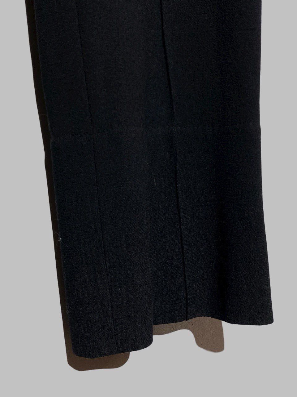 Annette Gortz Annette Gortz Black Straight Pleated Pants Size 26" / US 2 / IT 38 - 5 Thumbnail