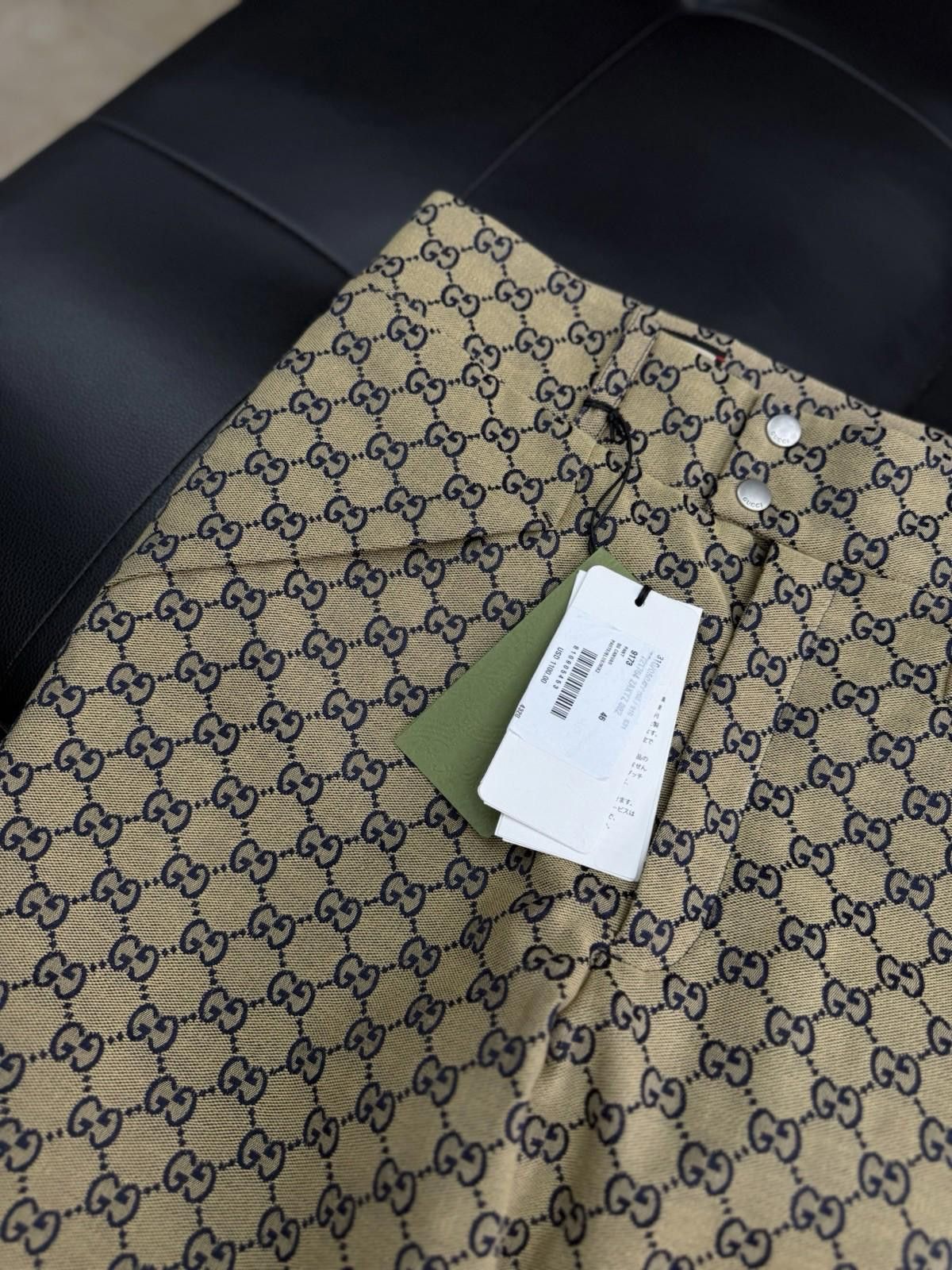 Gucci Gucci GG Canvas Pants Size 46 $1100 Retail 100% Authentic Size US 44 / EU 60 - 6 Thumbnail