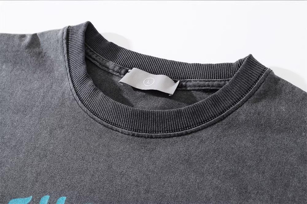 Band Tees × Vintage Washed distressed sci-fi silhouette print men's T-shirt Size US L / EU 52-54 / 3 - 3 Thumbnail