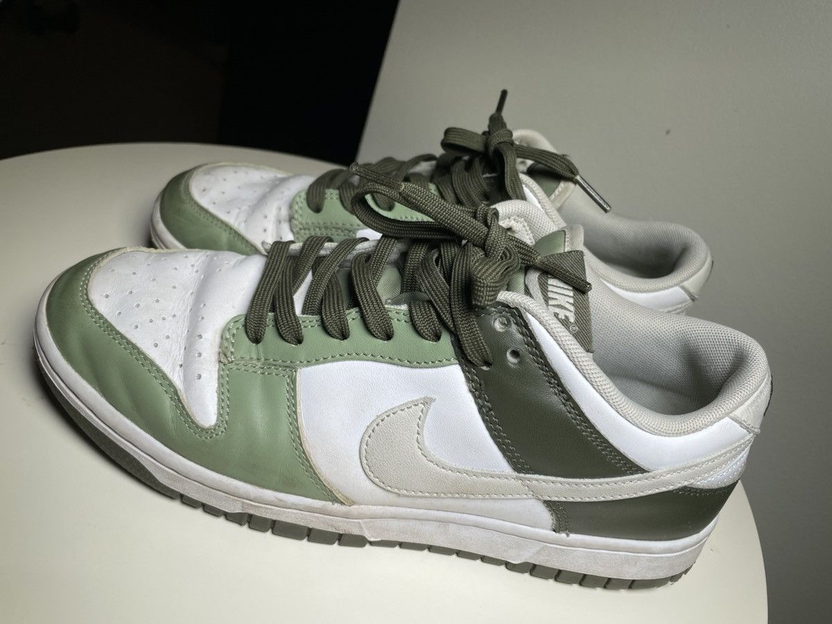 Nike Nike Dunk Low Oil Green Size US 8 / EU 41 - 4 Thumbnail