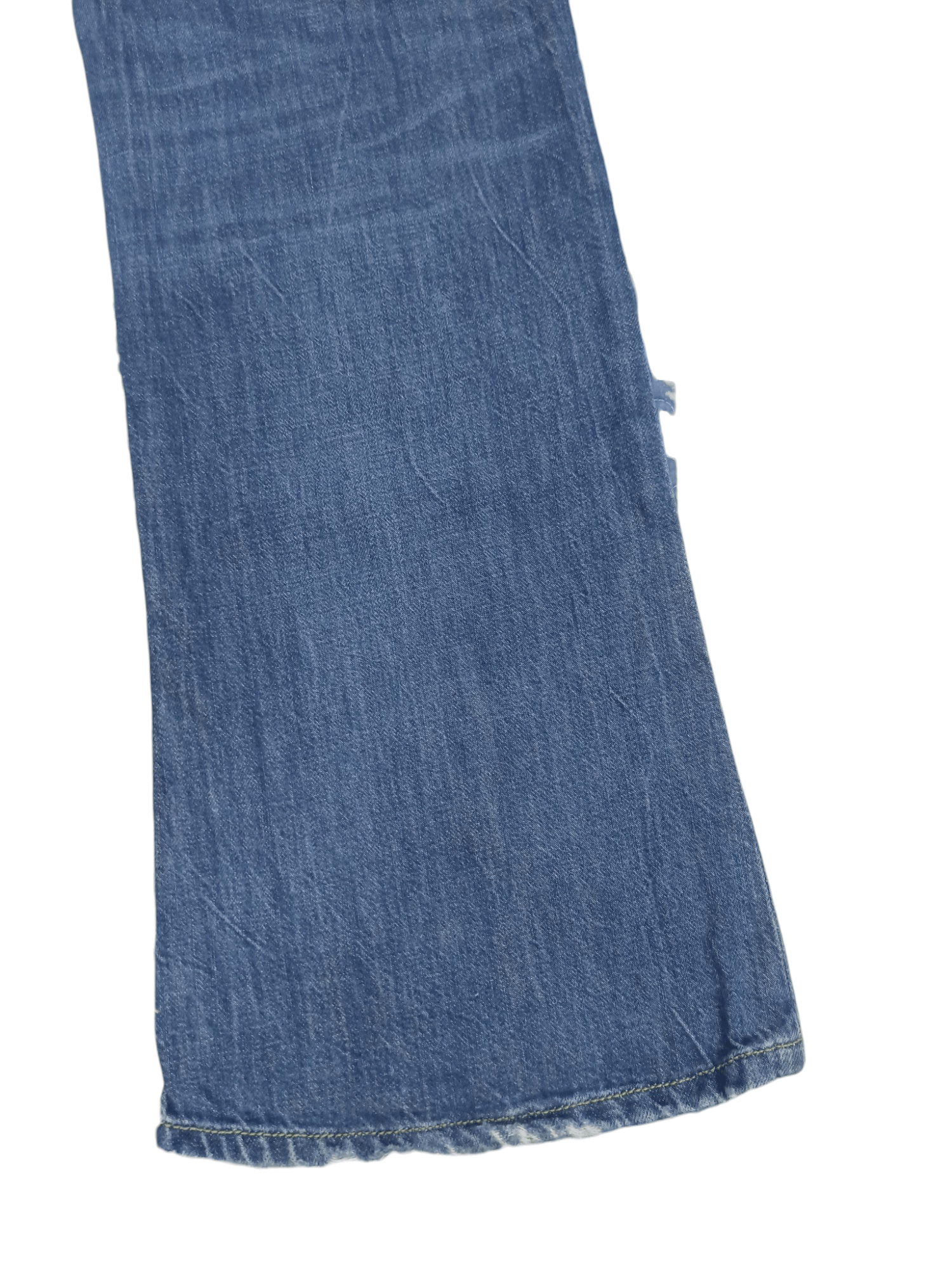 Diesel DIESEL REYHAN DISTRESSED DENIM FLARE JEANS Size US 31 - 11 Thumbnail