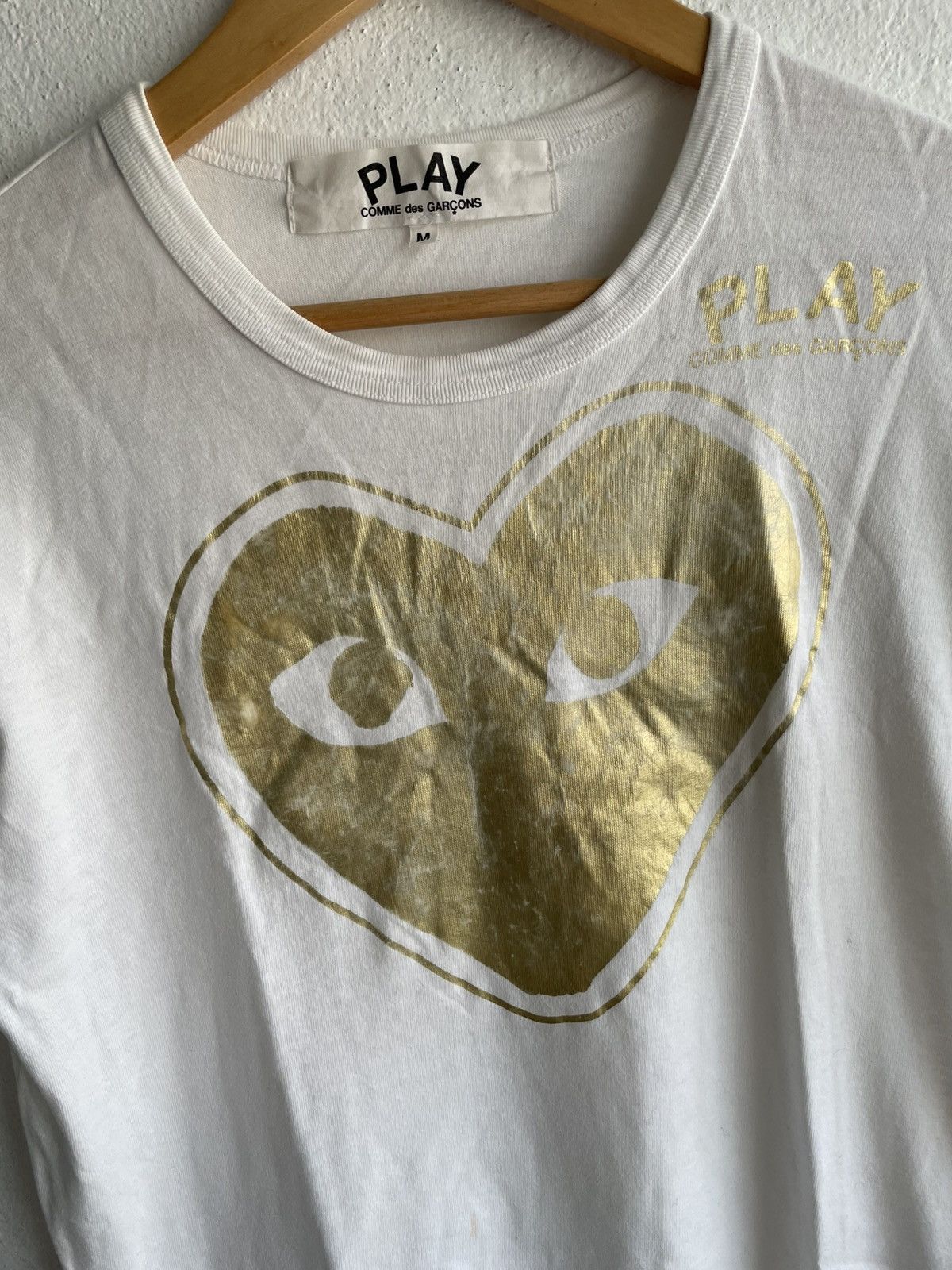 Comme des Garcons × Comme des Garcons PLAY × Rei Kawakubo AD 2010 Comme Des Garcon Play tee shirt Size US S / EU 44-46 / 1 - 7 Thumbnail