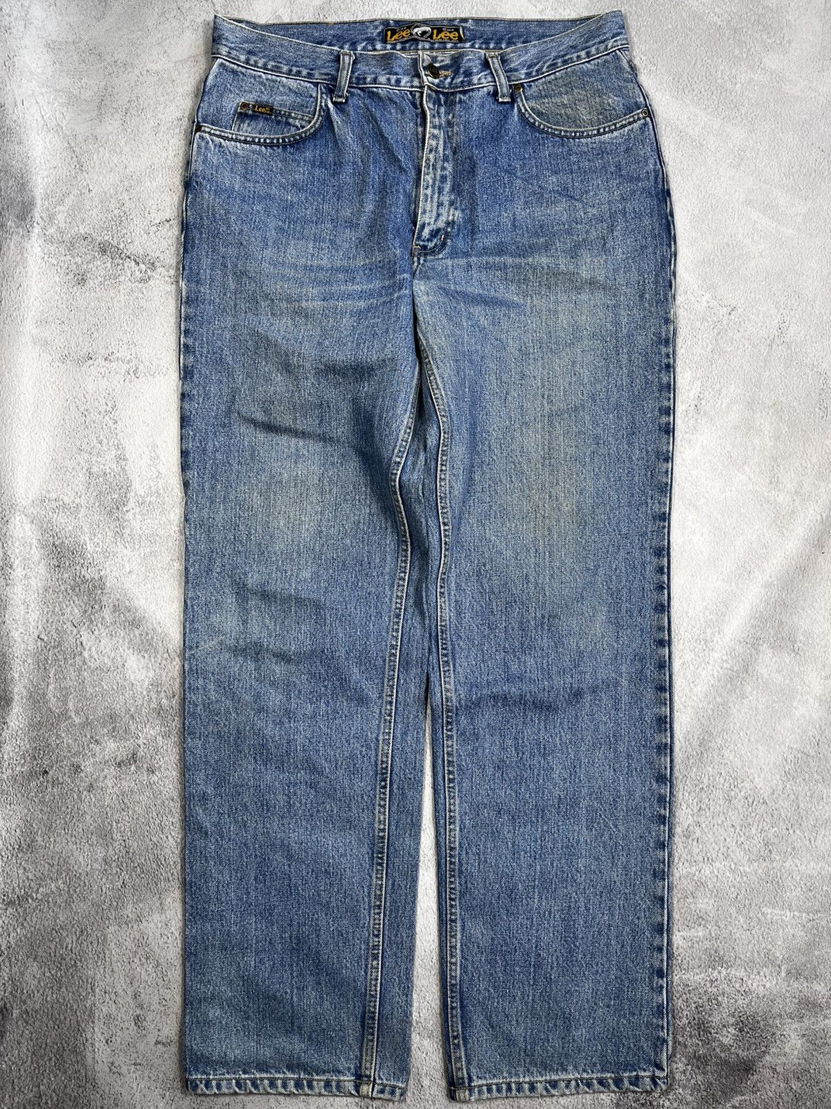 Lee × Vintage Vintage Lee wide denim jeans streetwear size 38 Size US 38 / EU 54 - 2 Thumbnail