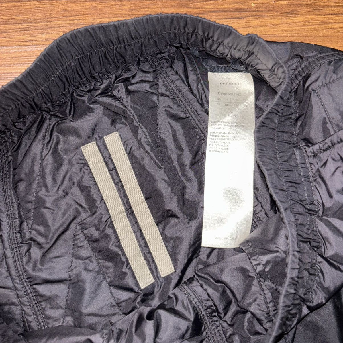Rick Owens Drkshdw Rick Owens DRKSHDW Quilted Drawstring Track Pants Size US 30 / EU 46 - 3 Thumbnail