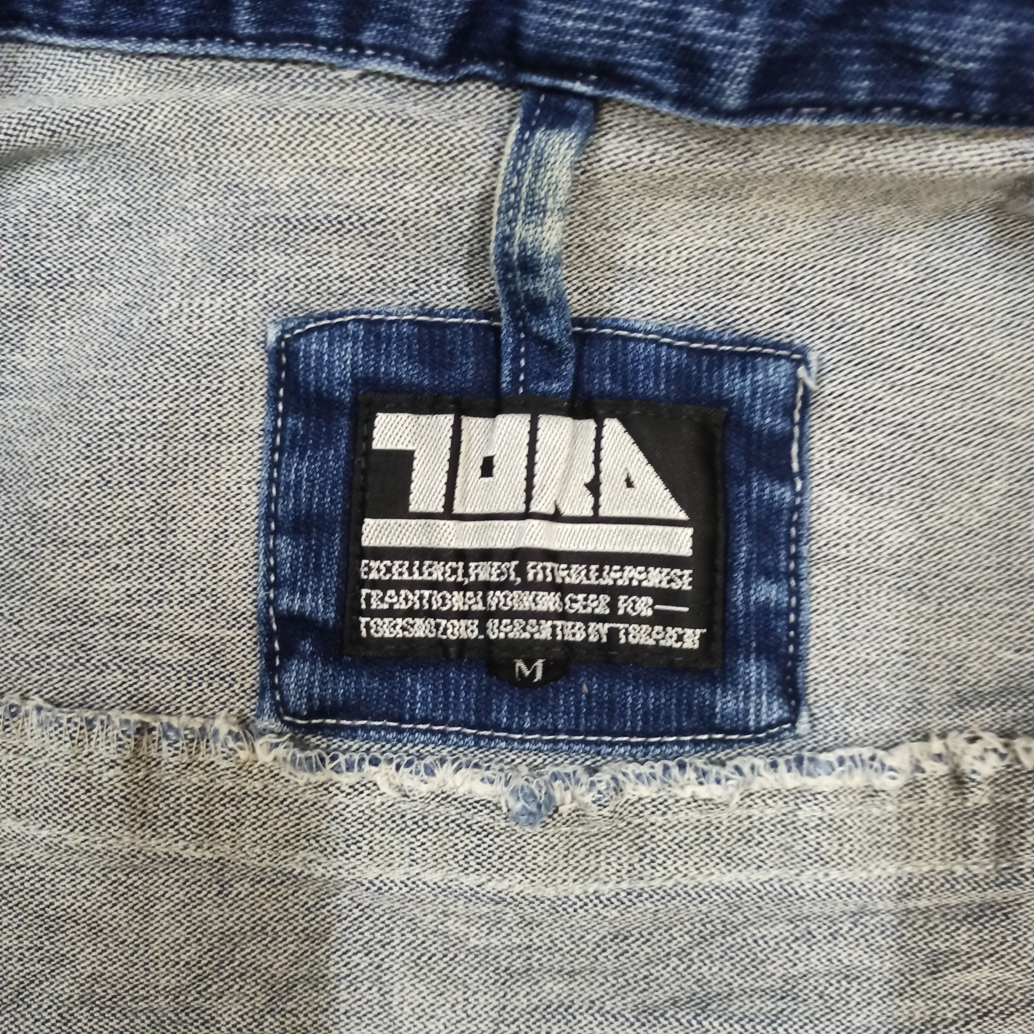 Japanese Brand 🔥Rare🔥 TORA Jacket Jeans Worker Japanese Brand Distressed Size US M / EU 48-50 / 2 - 14 Thumbnail