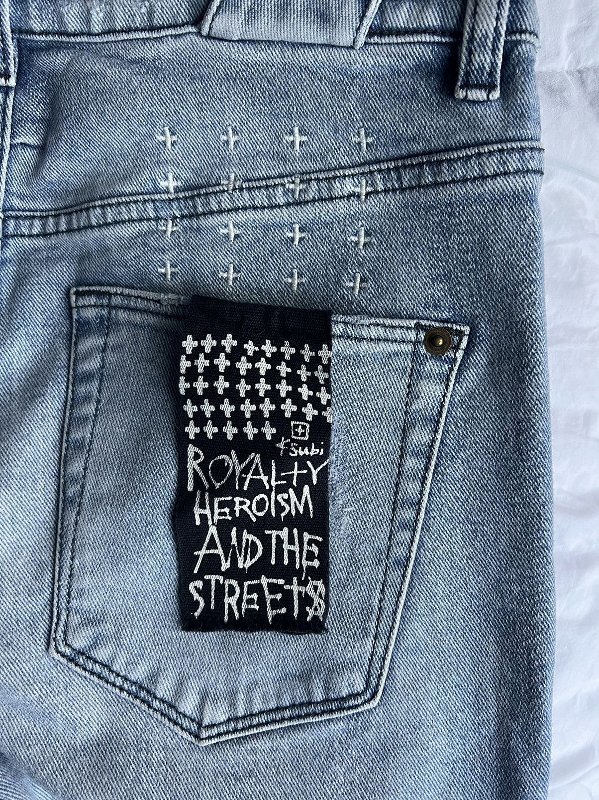 Designer × Ksubi Light Blue Ksubi Jeans Size US 30 / EU 46 - 2 Thumbnail